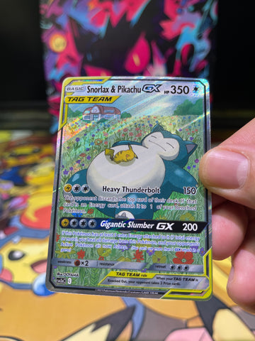 Snorlax&Pikachu GX--Y131