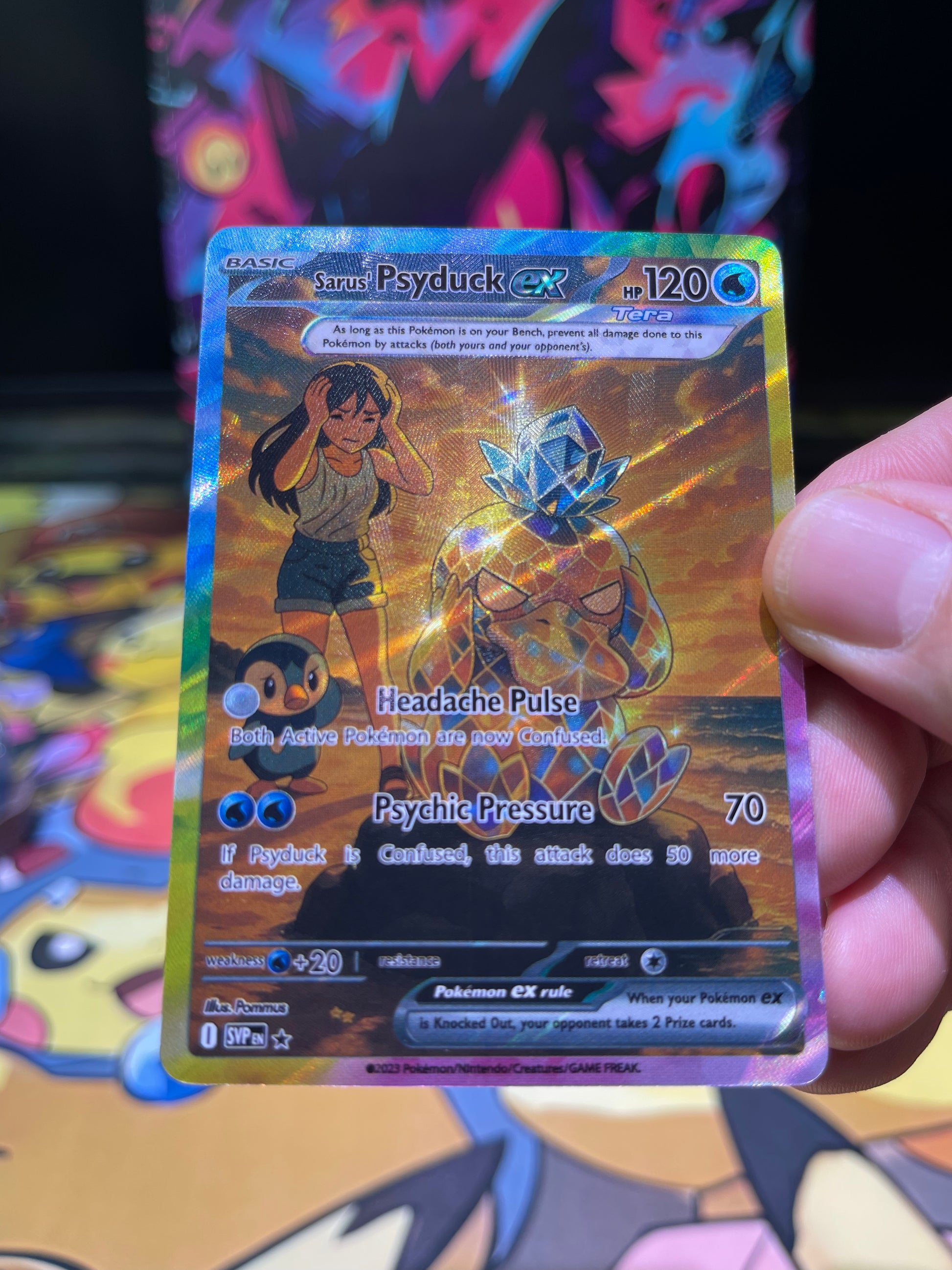 psyduck rare card Sarus Psyduck ex--Y133 – Beibelle's Gallery