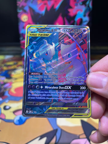 Mewtwo&Mew GX--Y134