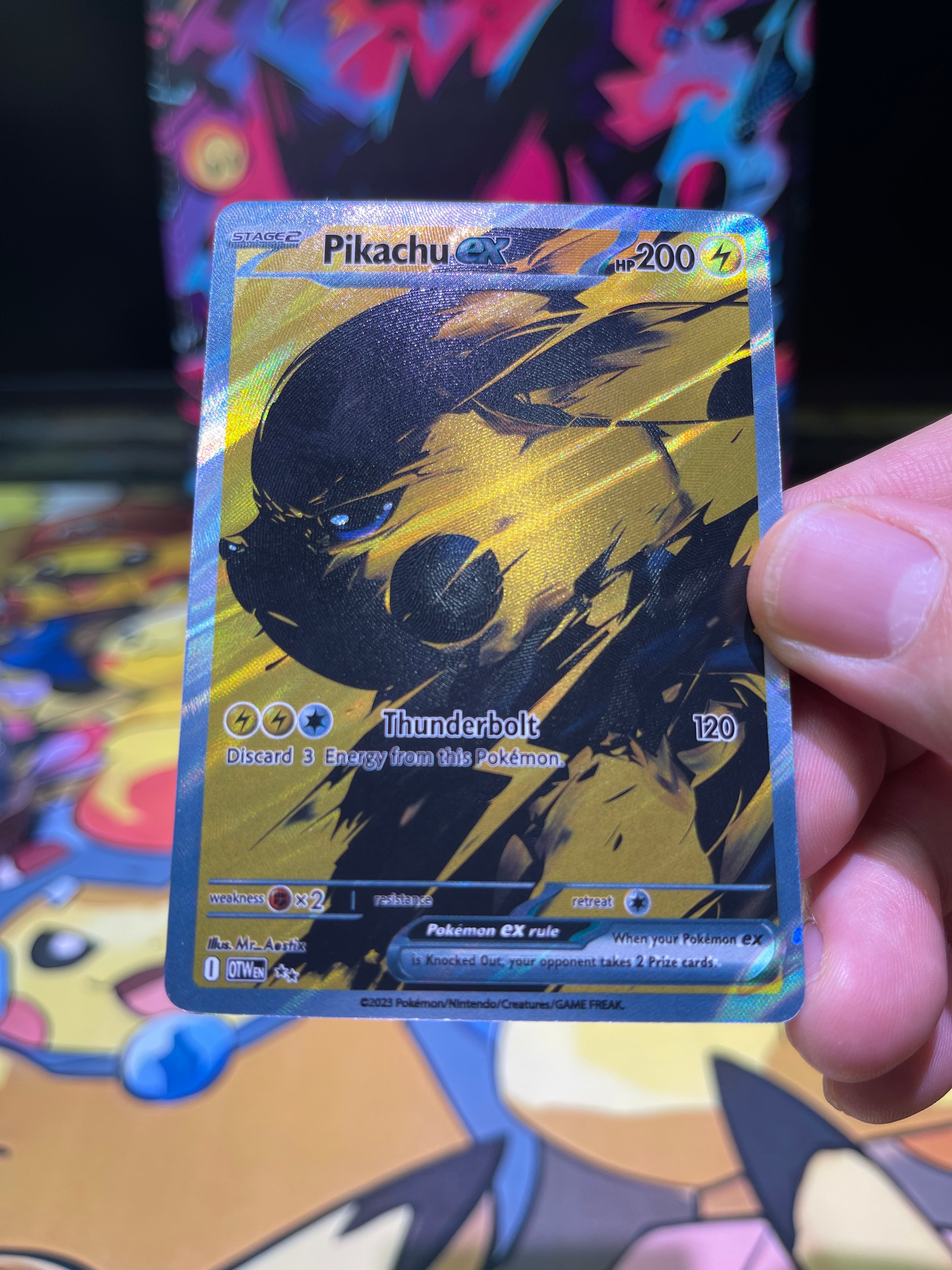 Pikachu ex--Y140