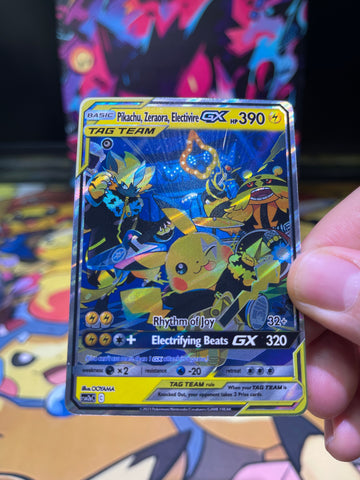 Pikachu&Zeraora&Electivire GX--Y142