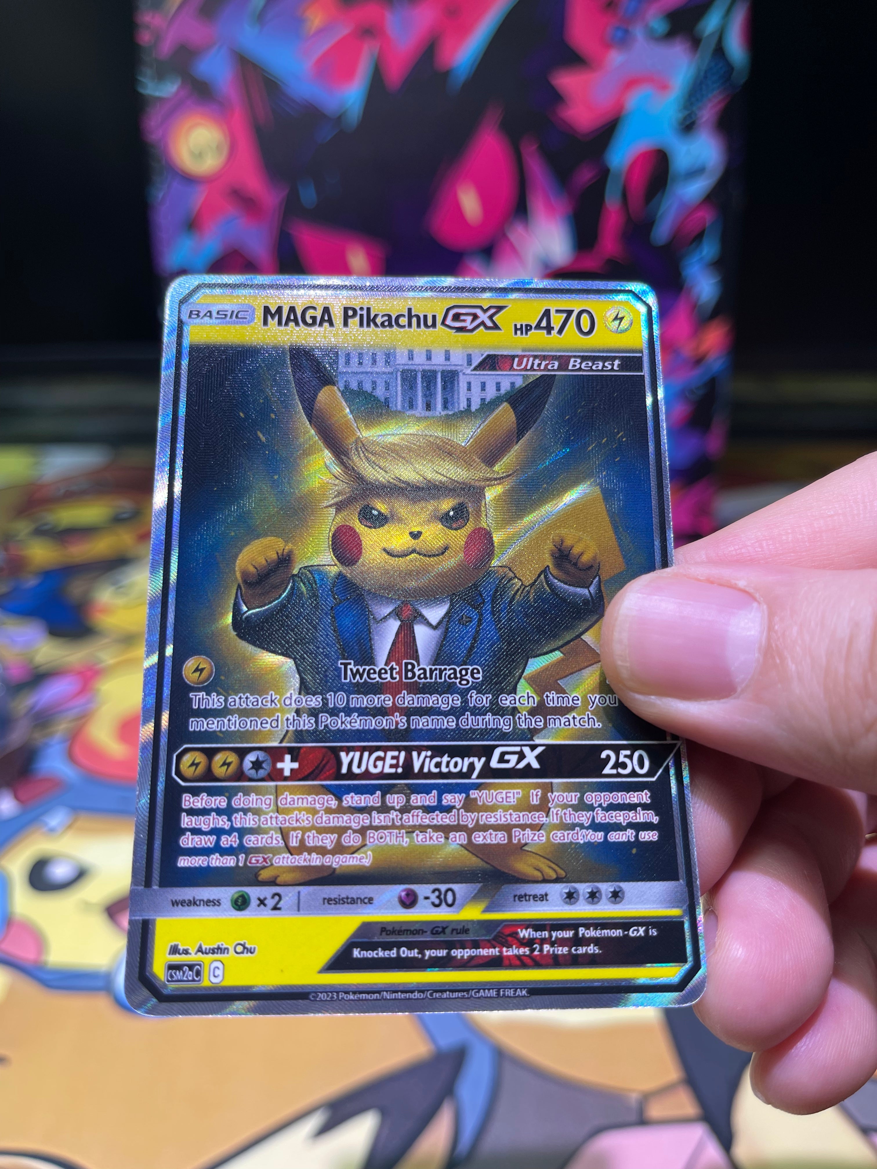 MAGA Pikachu GX--Y143