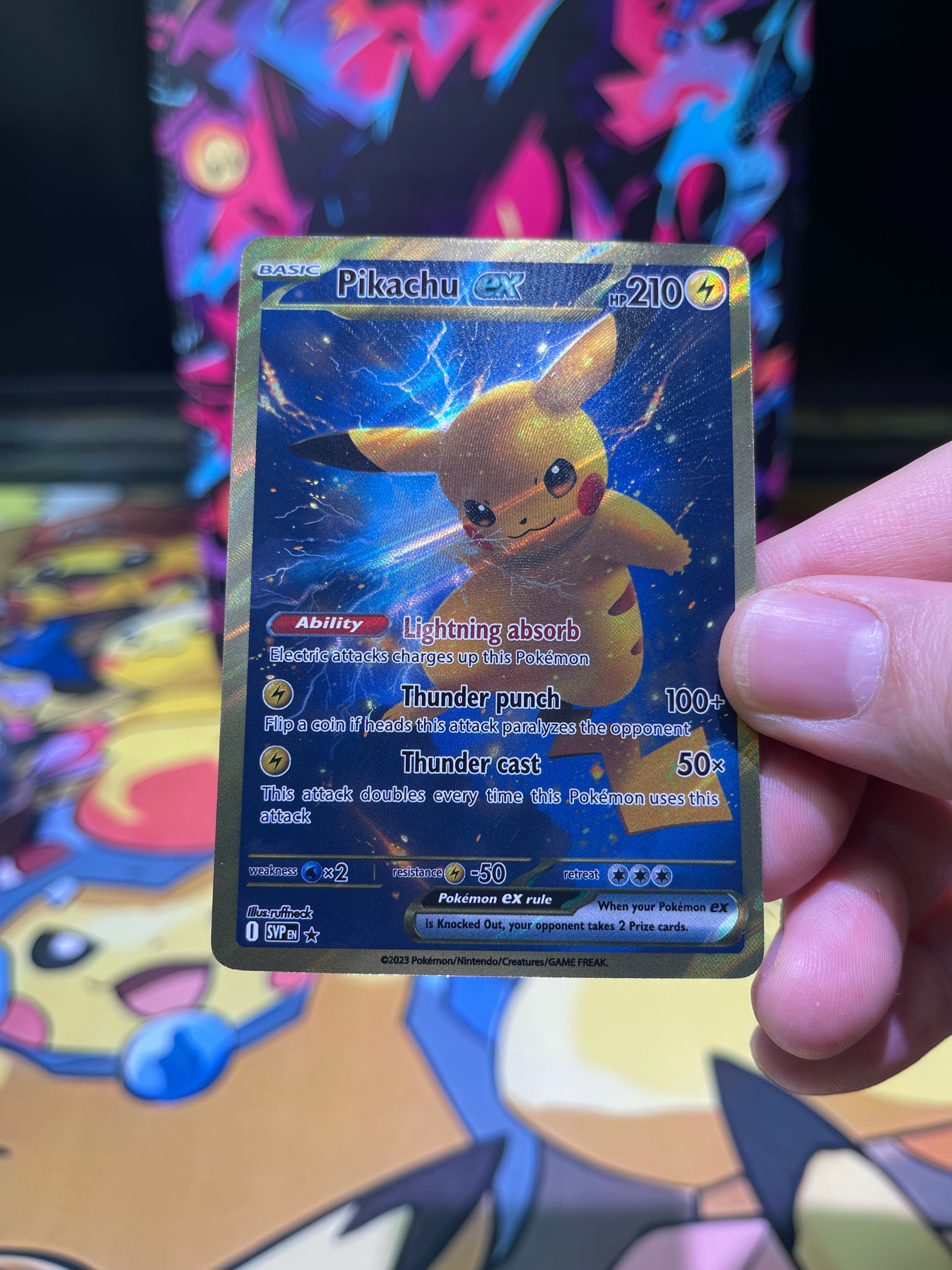 Pikachu ex--Y145