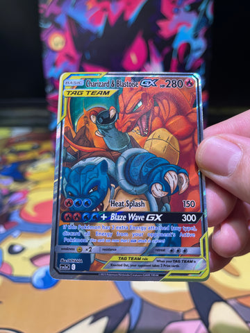 Charizard&Blastoise GX--Y151