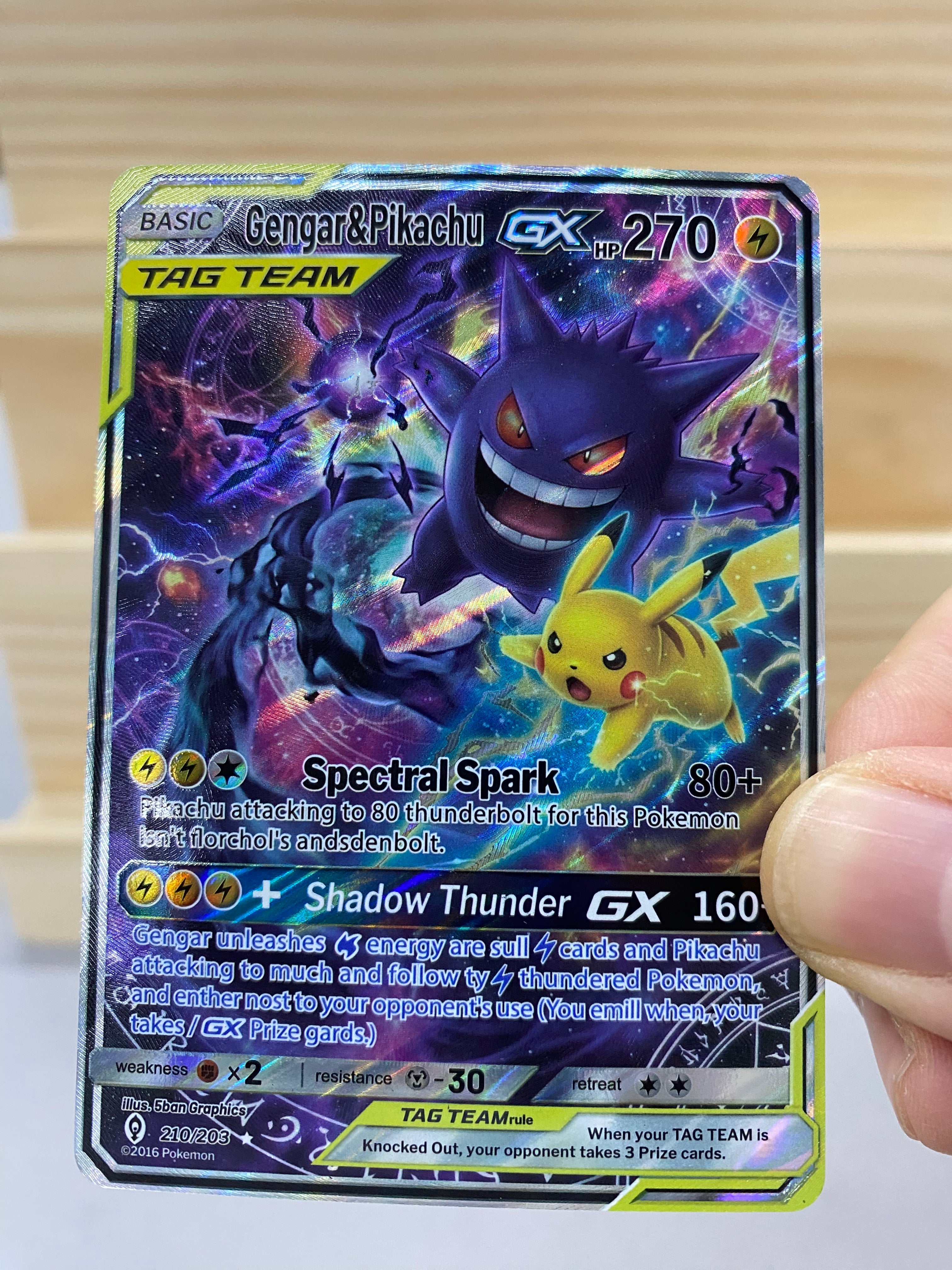 Gengar&Pikachu GX--Y014