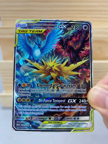 Articuno&Zapdos&Galarian Moltres GX--Y016