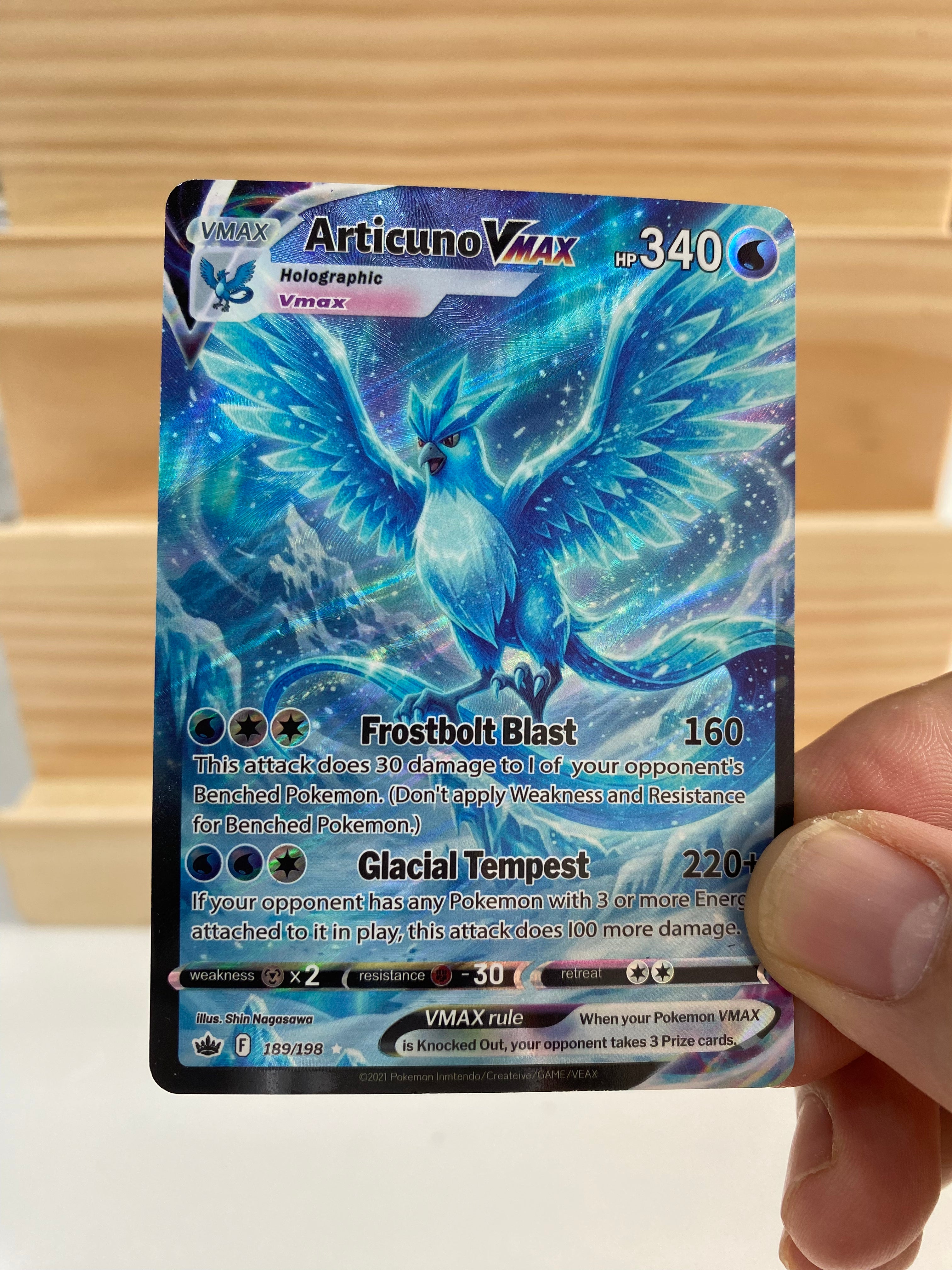 Articuno VMAX--Y019