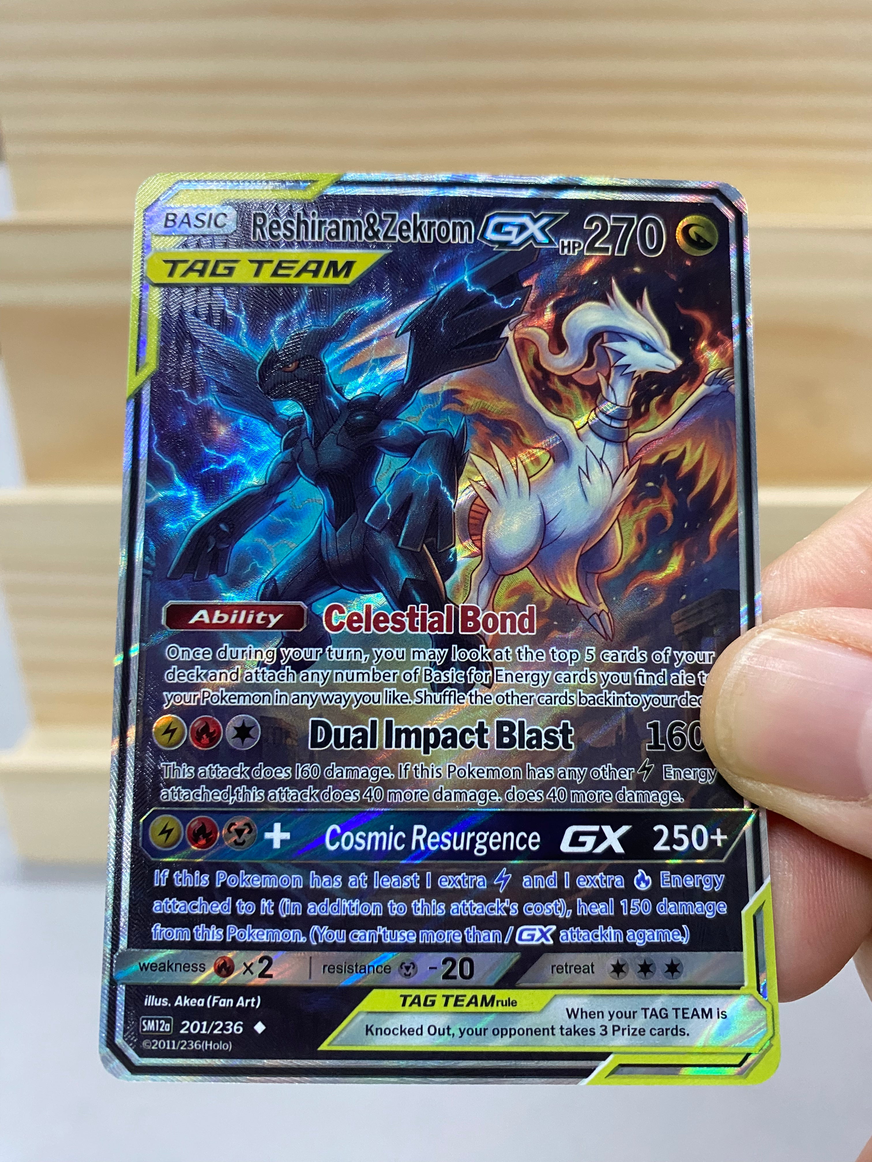 Reshiram&Zekrom GX--Y026
