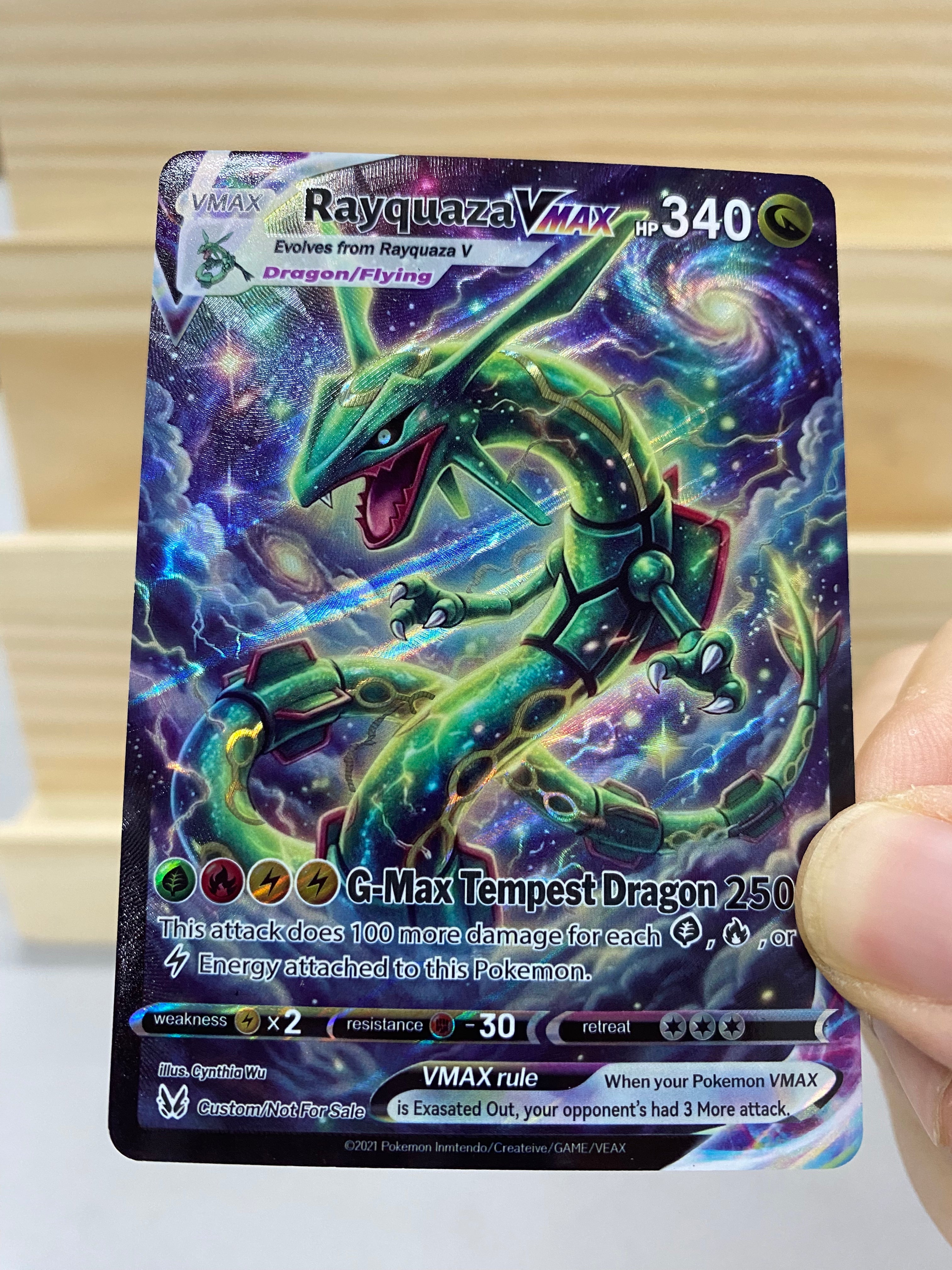 Rayquaza VMAX--Y029