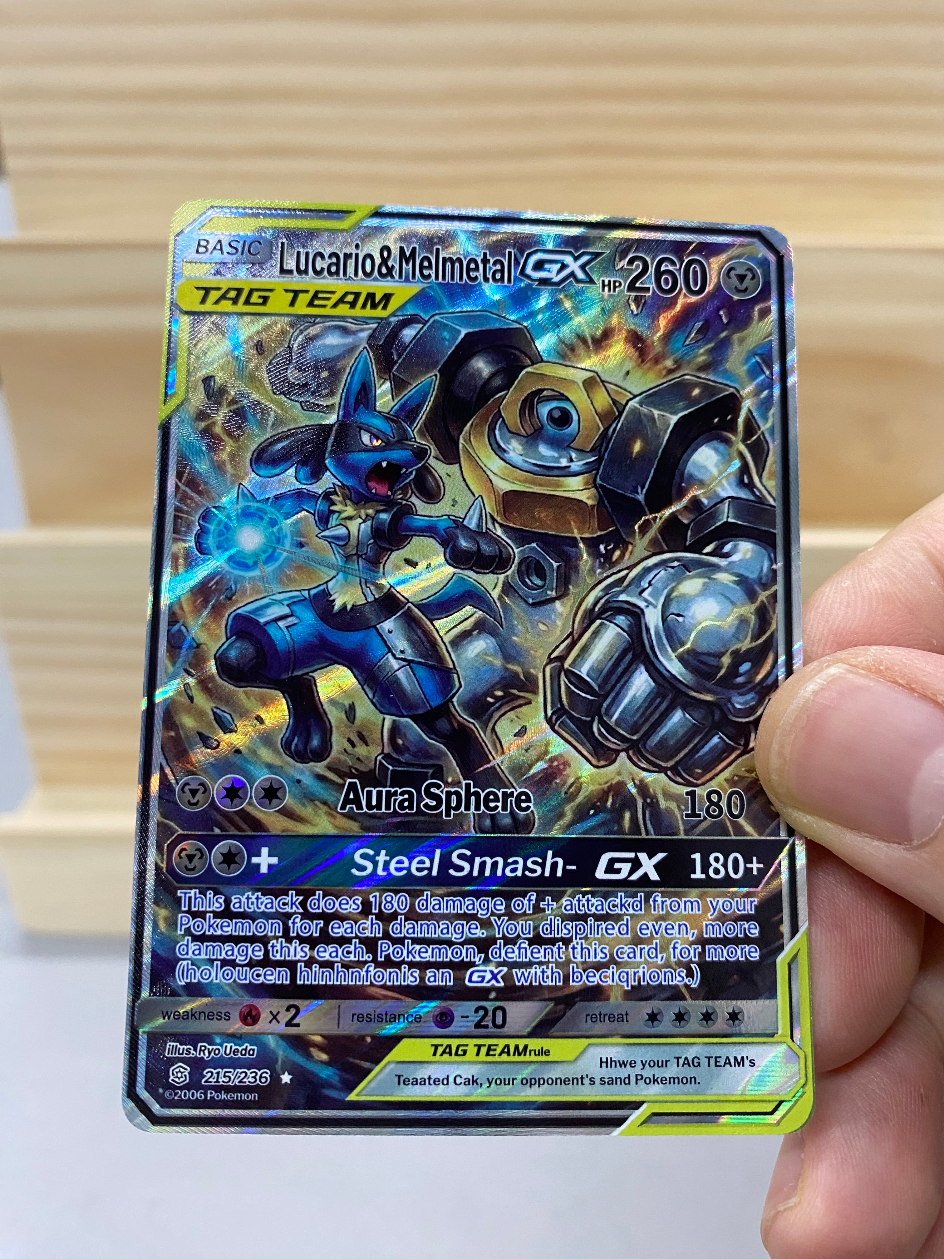 Lucario&Melmetal GX--Y031