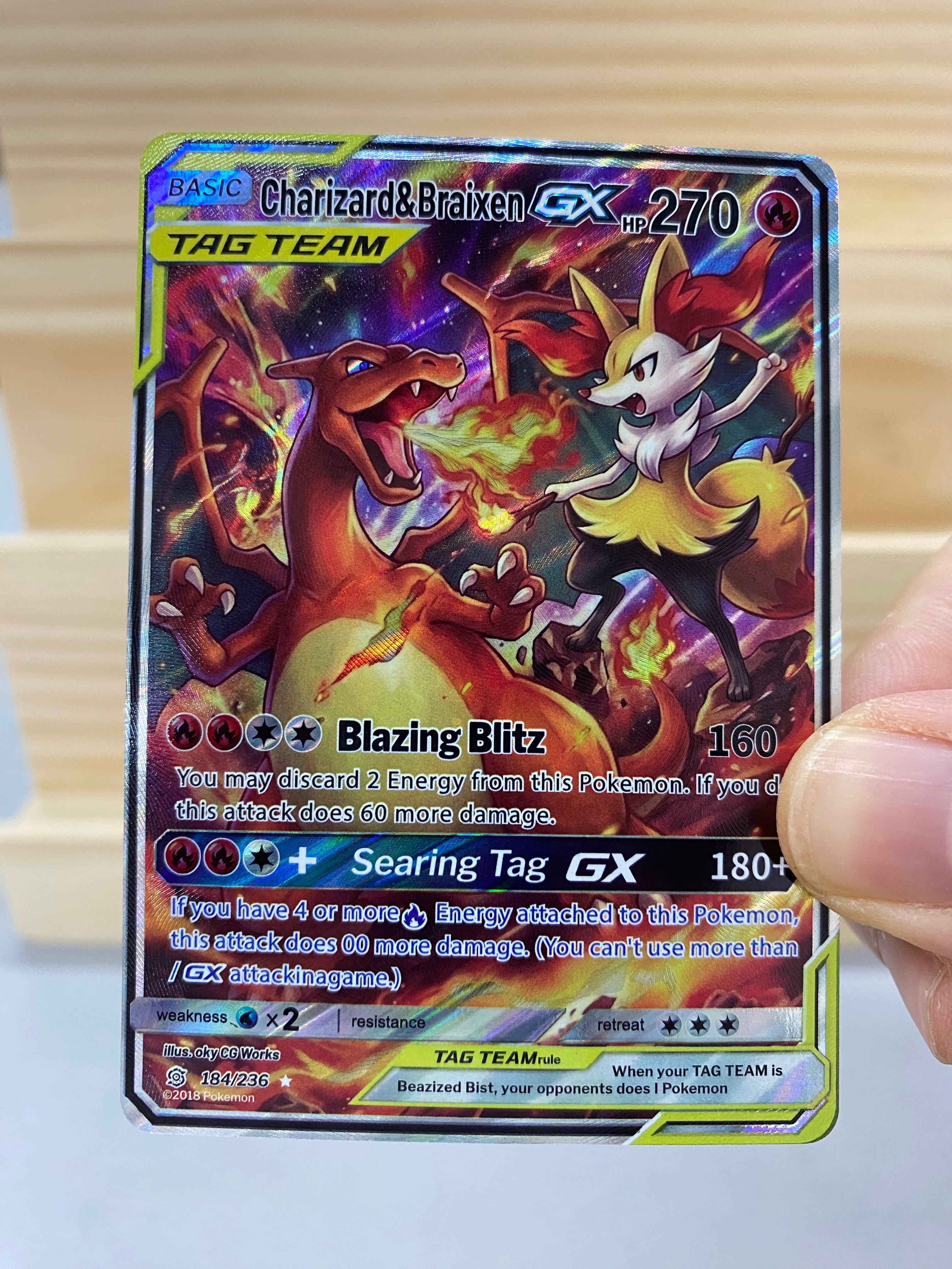 Charizard&Braixen GX--Y037