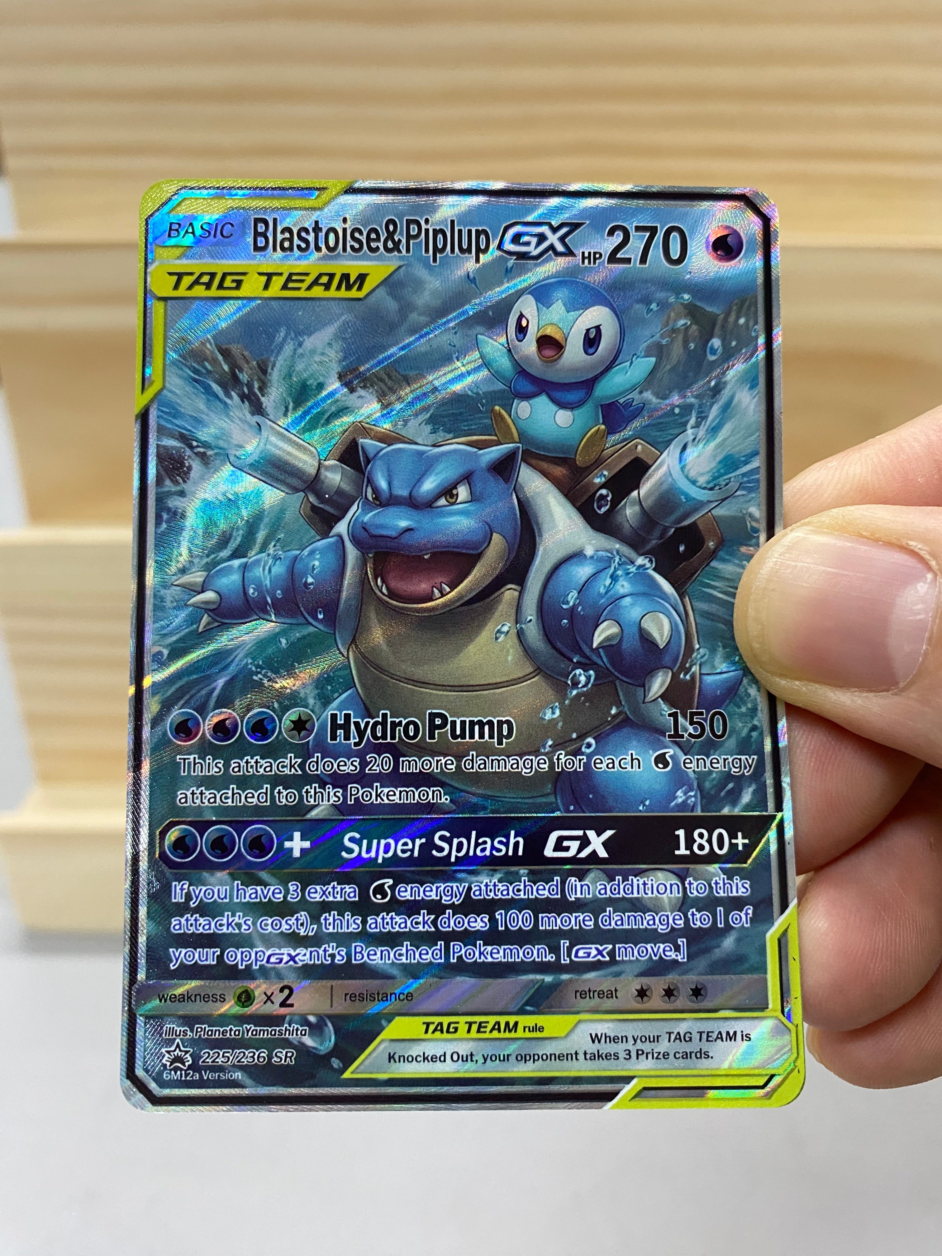Blastoise&Piplup GX--Y044