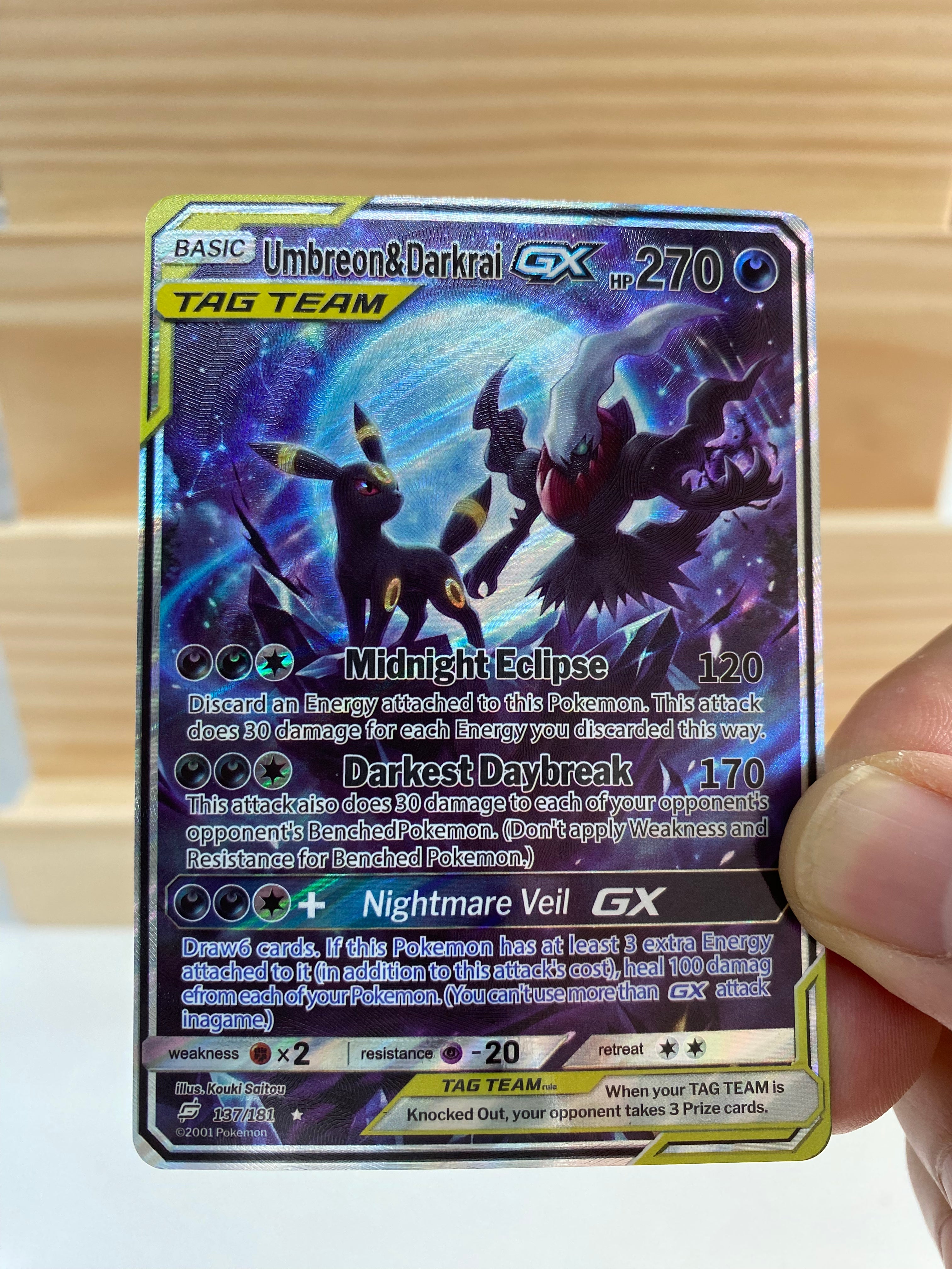 Umbreon&Darkrai GX--Y054
