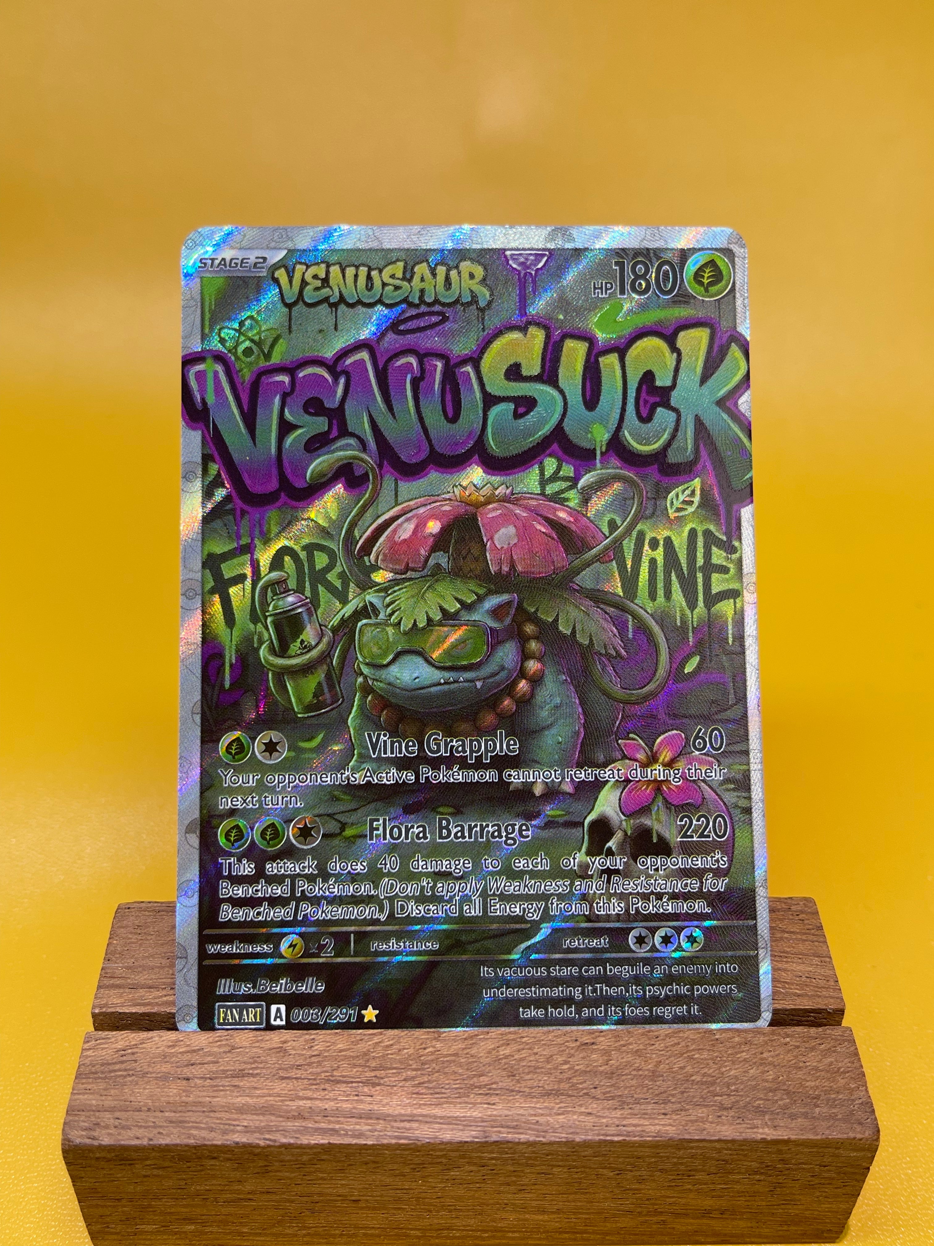 Venusaur Graffiti Style--Y303