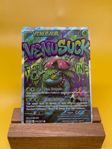 Venusaur Graffiti Style--Y303