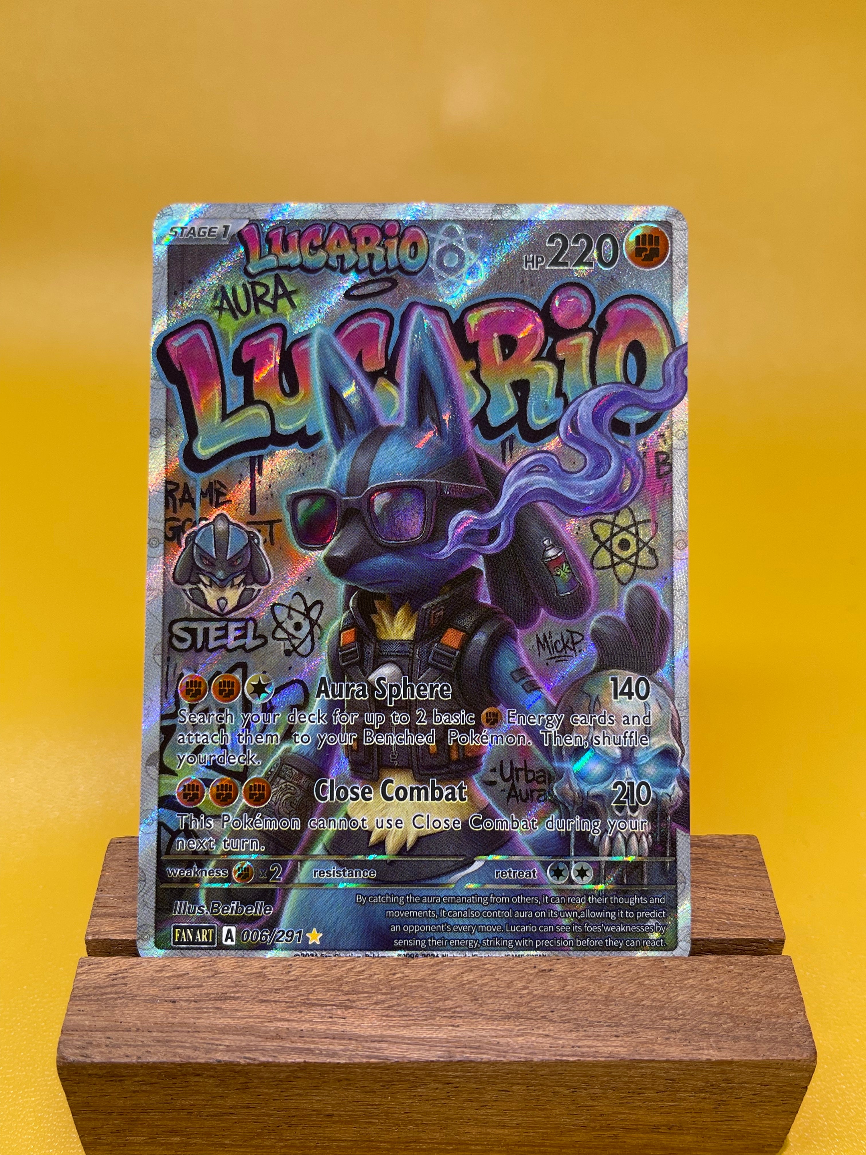Lucario Graffiti Style--Y306