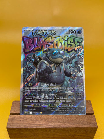 Blastoise Graffiti Style--Y312