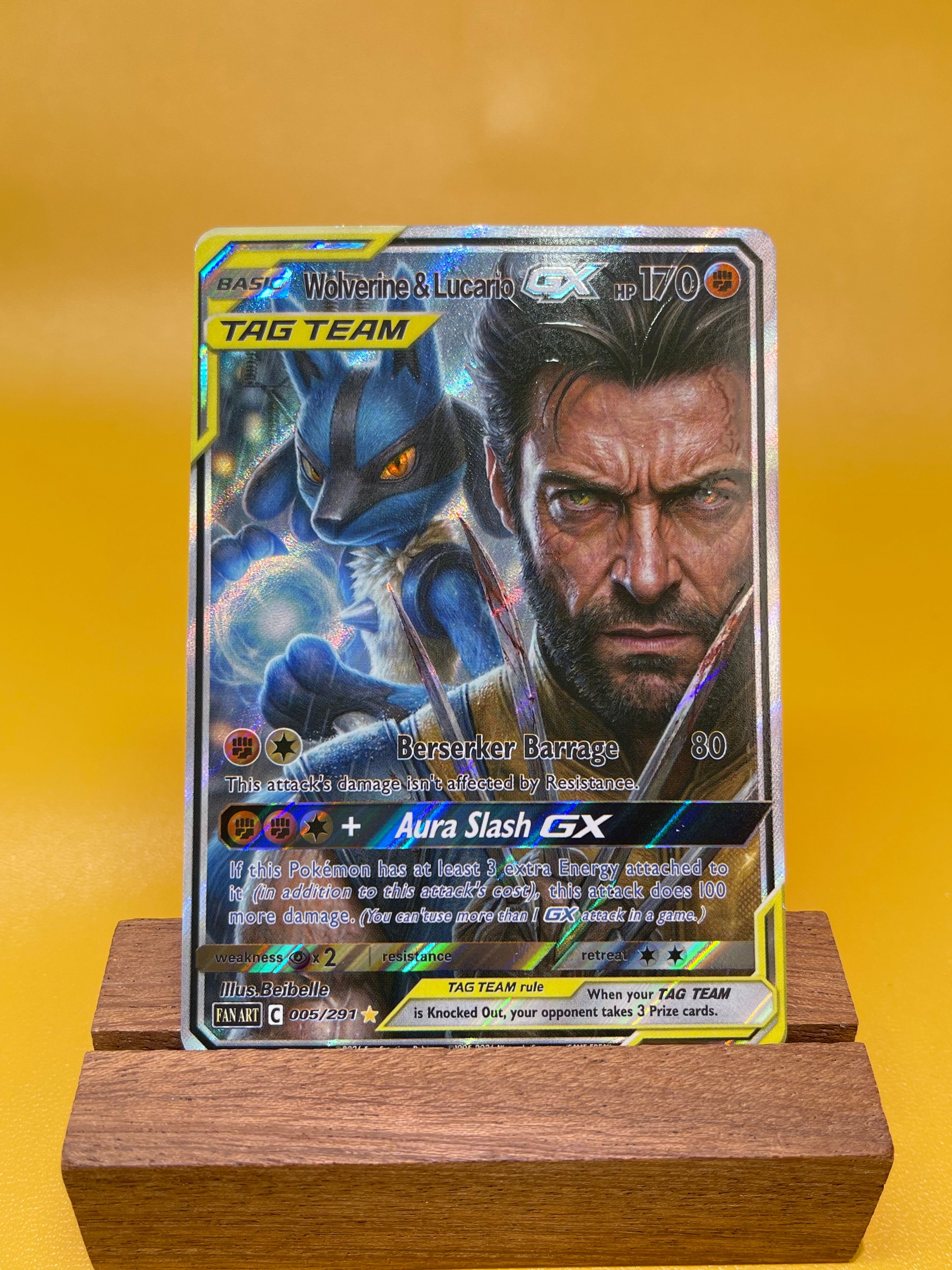 Wolverine & Lucario--Y320