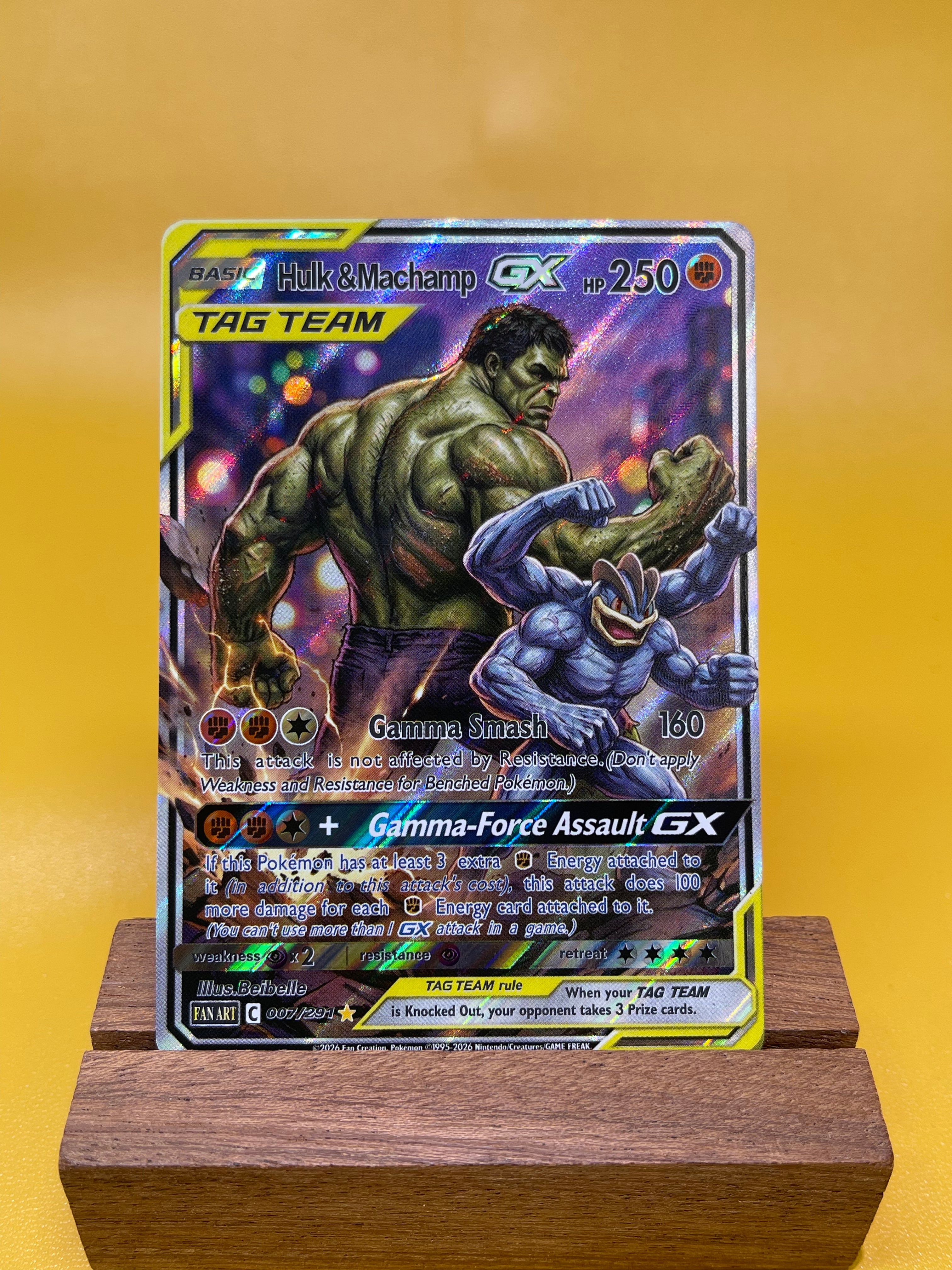 Hulk & Machamp--Y322