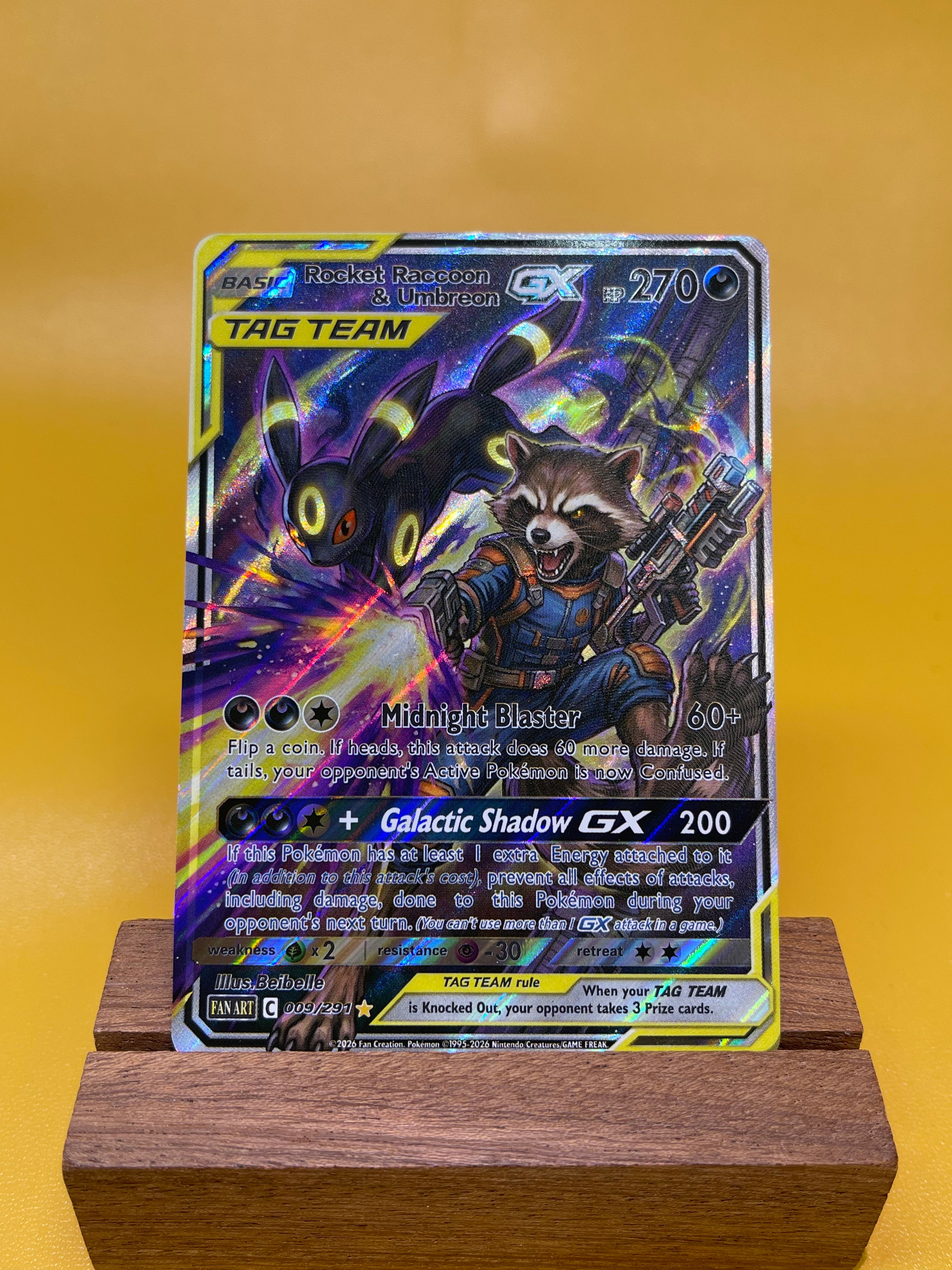 Rocket Raccoon & Umbreon--Y324