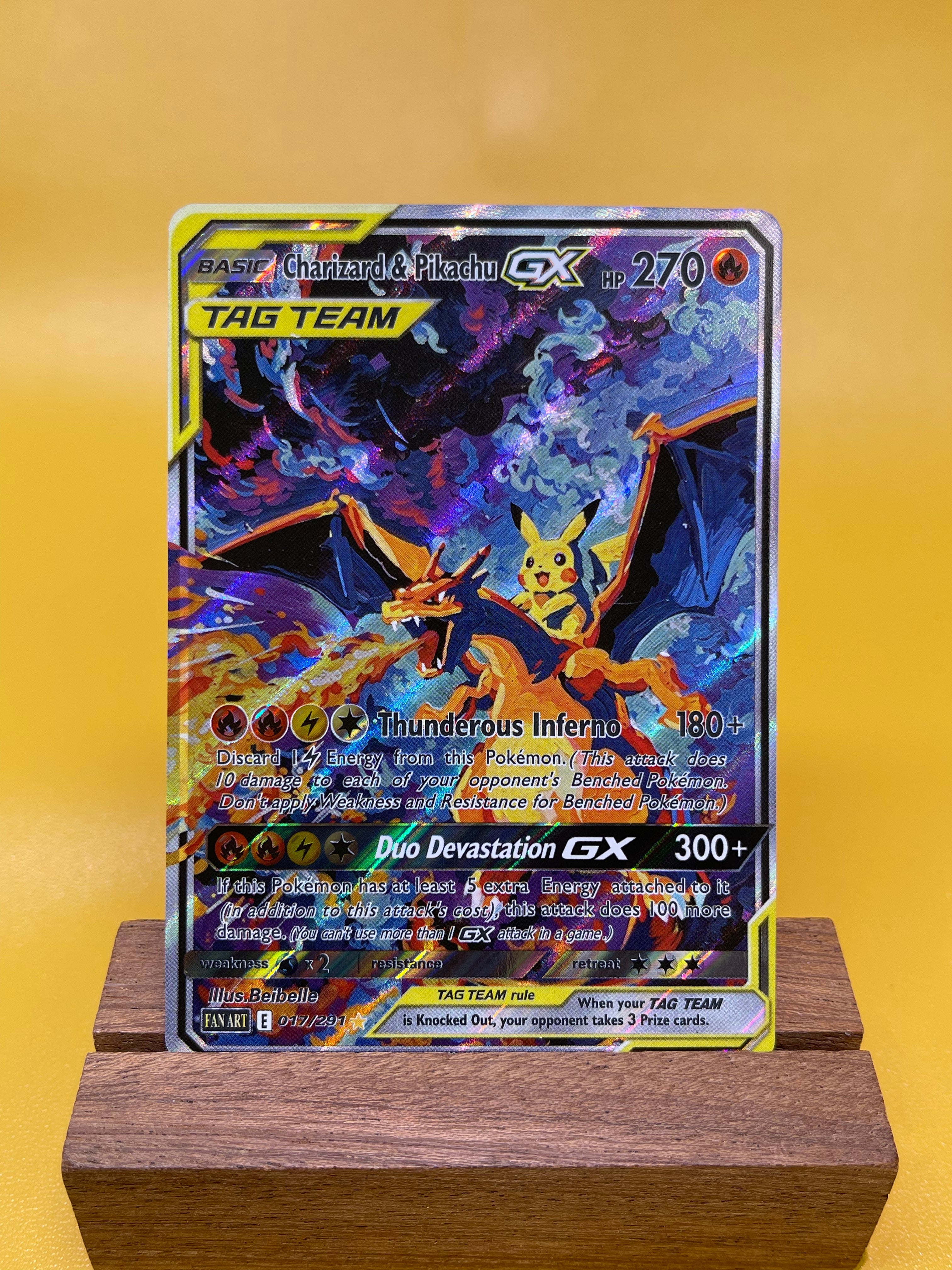 Charizard & Pikachu--Y345