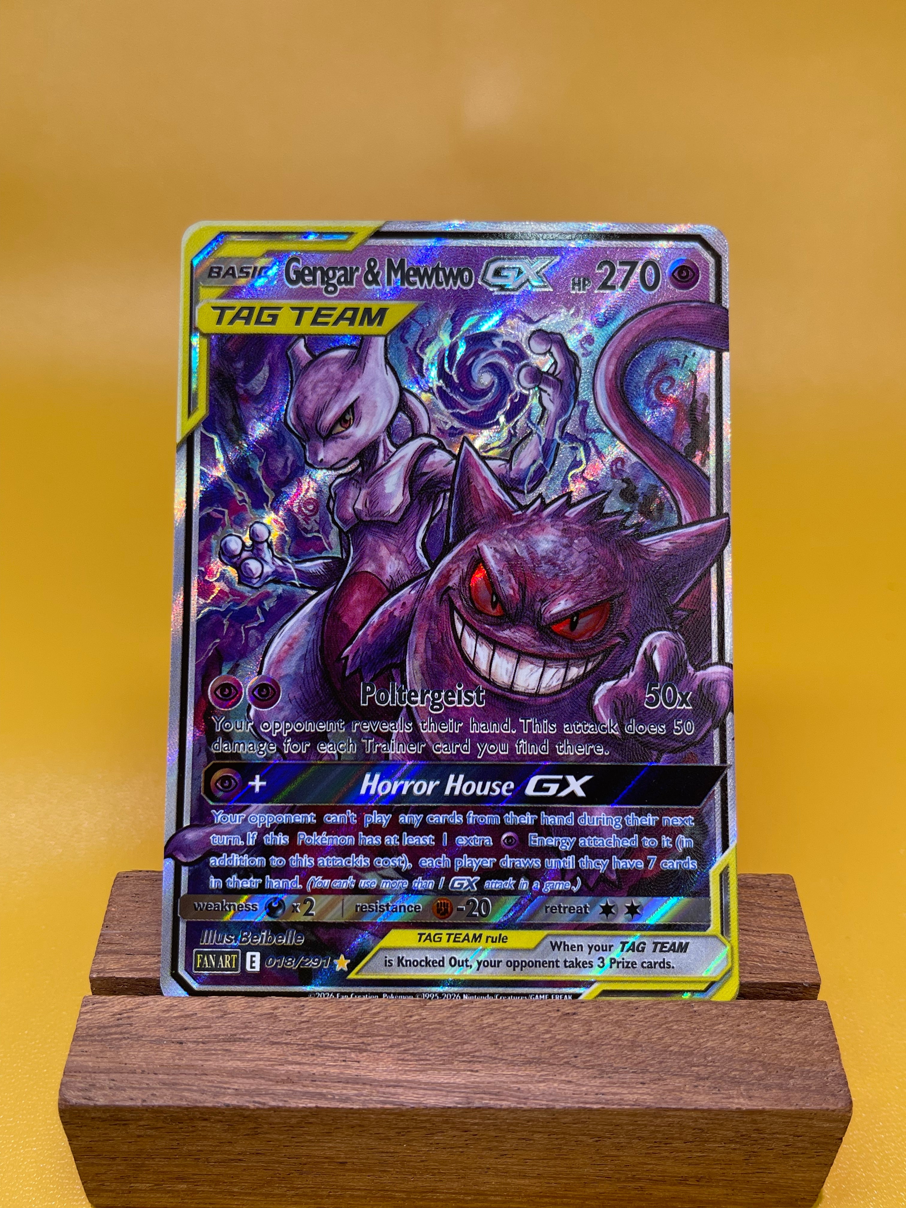 Gengar & Mewtwo--Y346