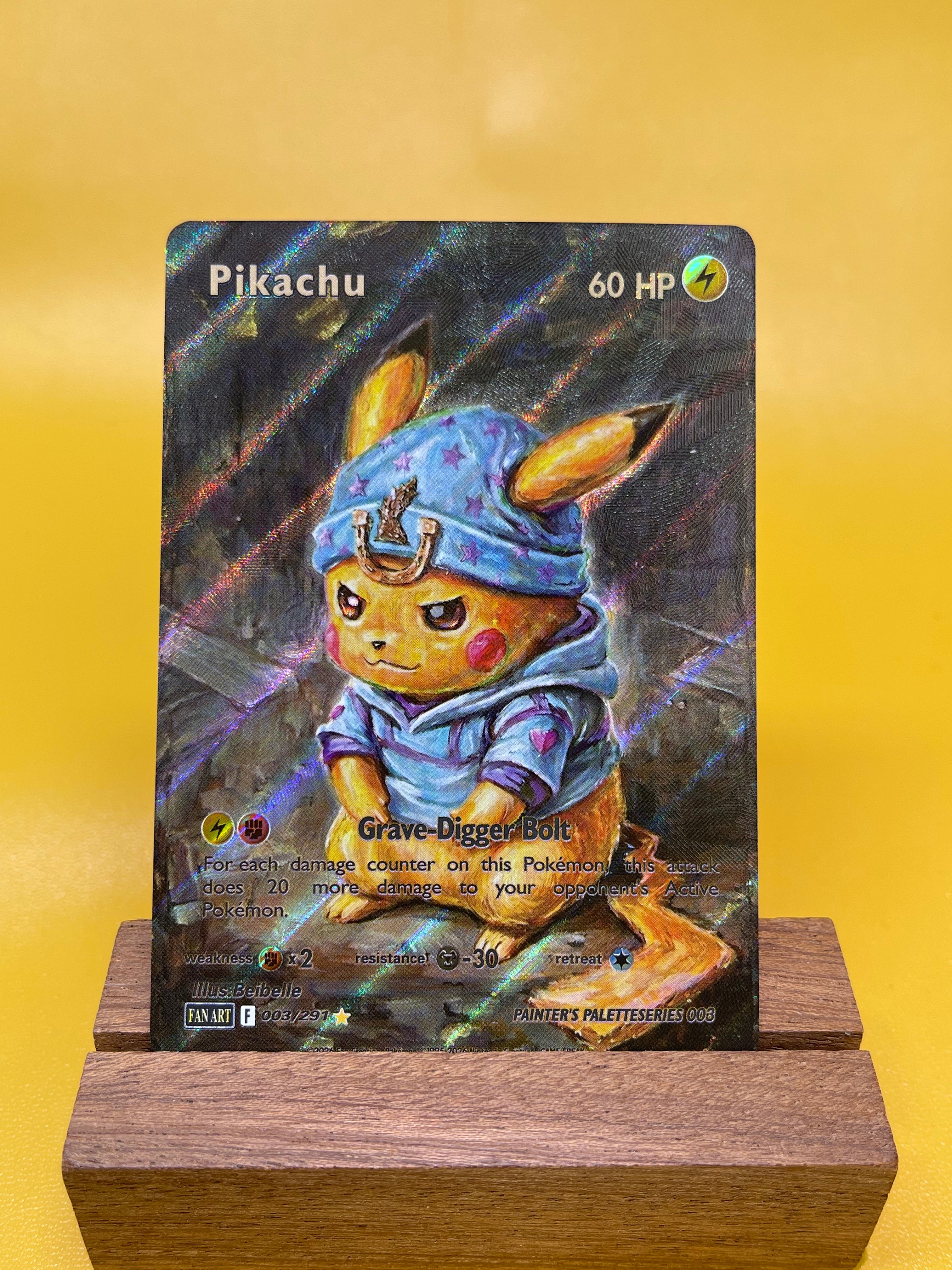 Pikachu Hand-drawn--Y349