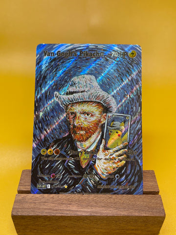 Van Gogh's Pikachu Hand-drawn--Y350