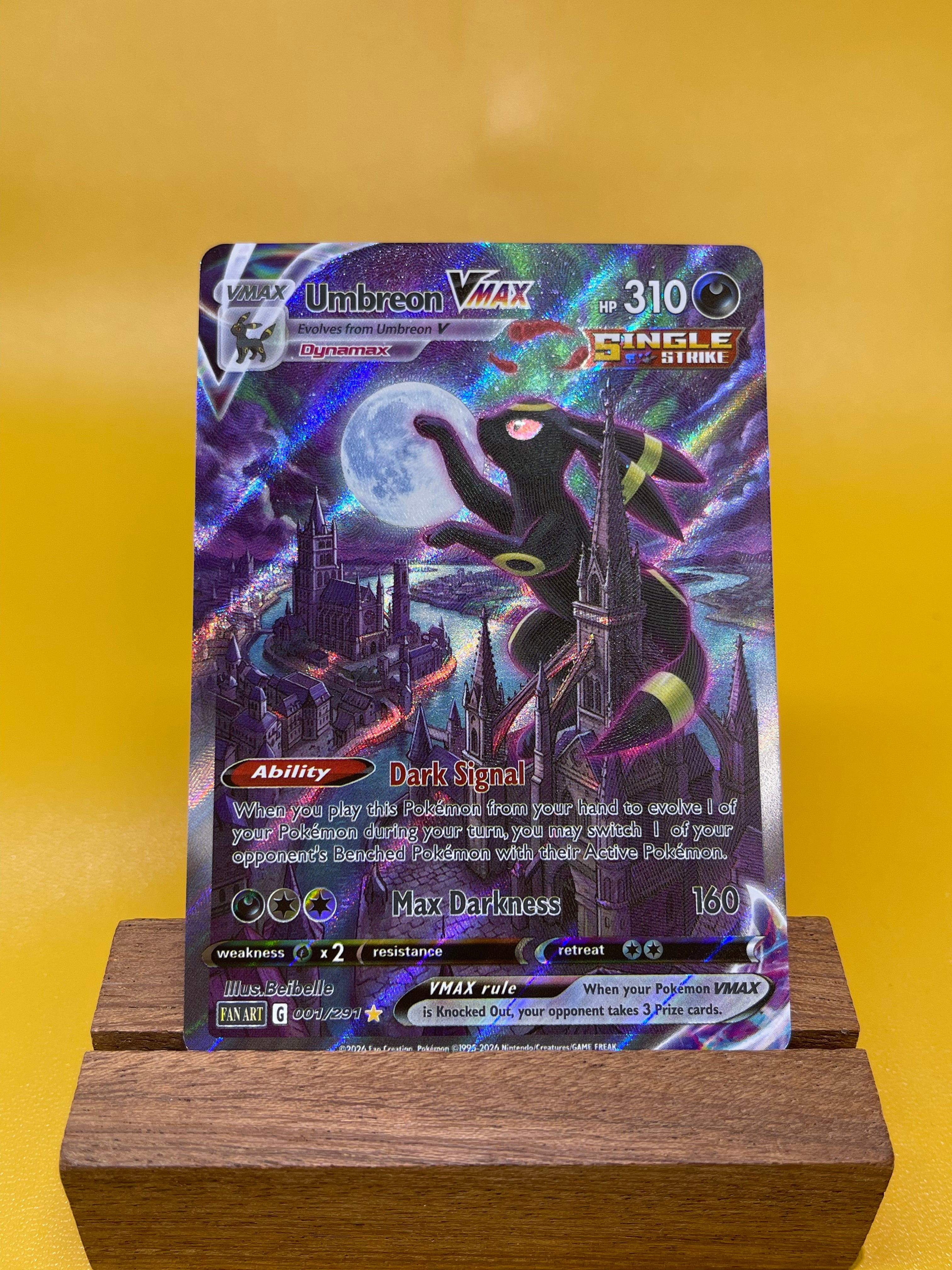 Umbreon VMAX Official-style--Y354