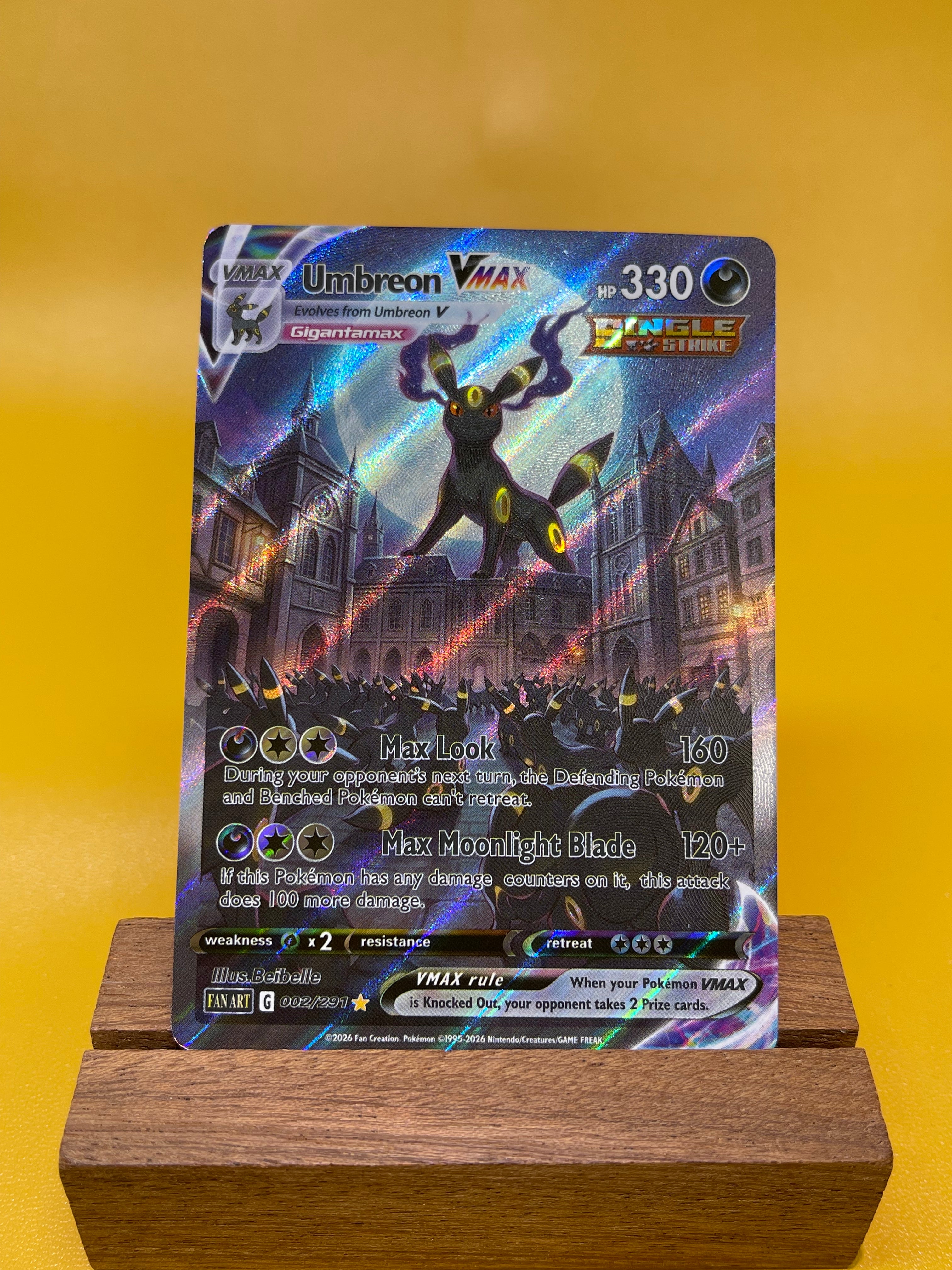 Umbreon VMAX Official-style--Y355