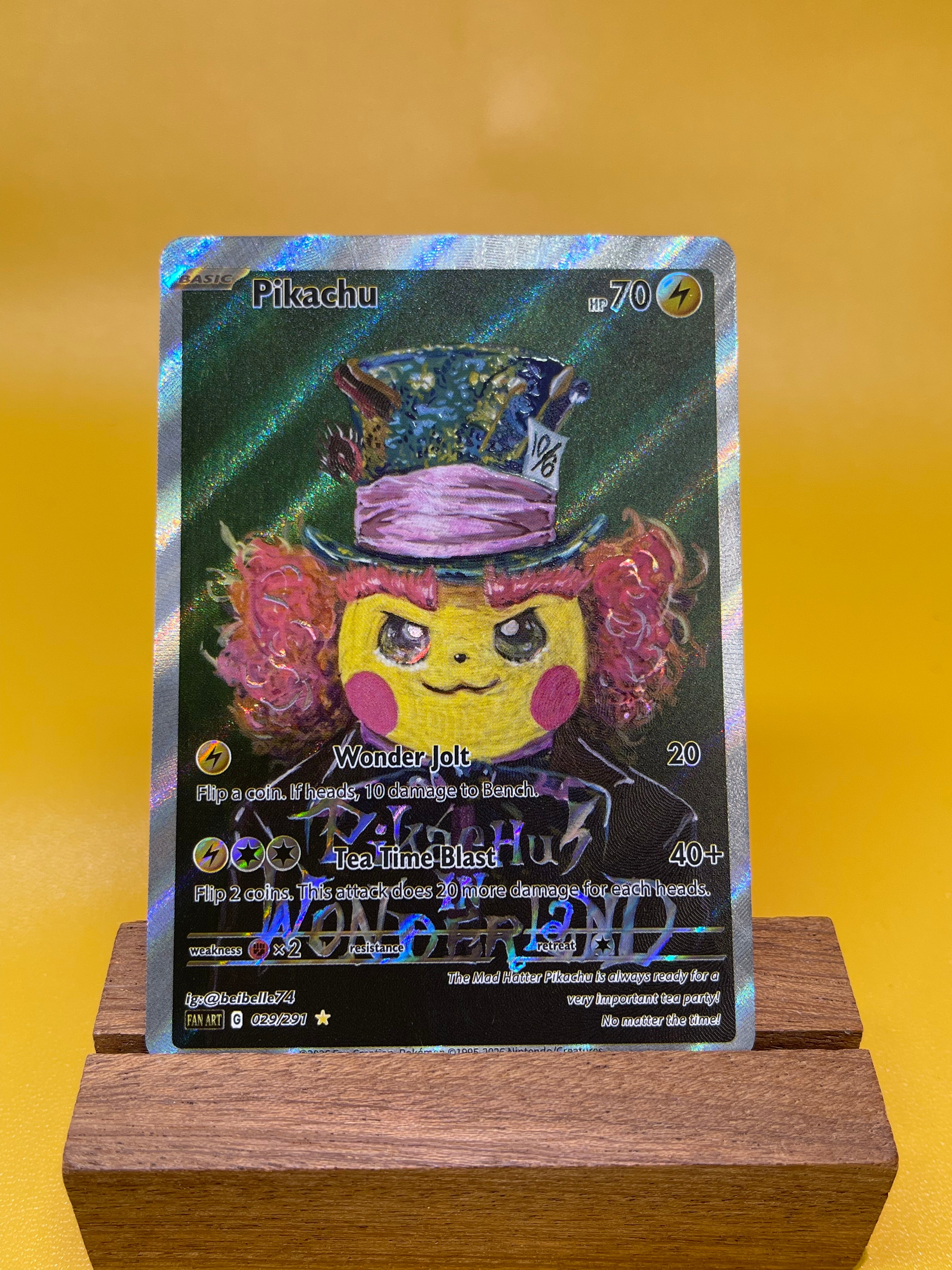 Clown Pikachu Hand-drawn*-Y414