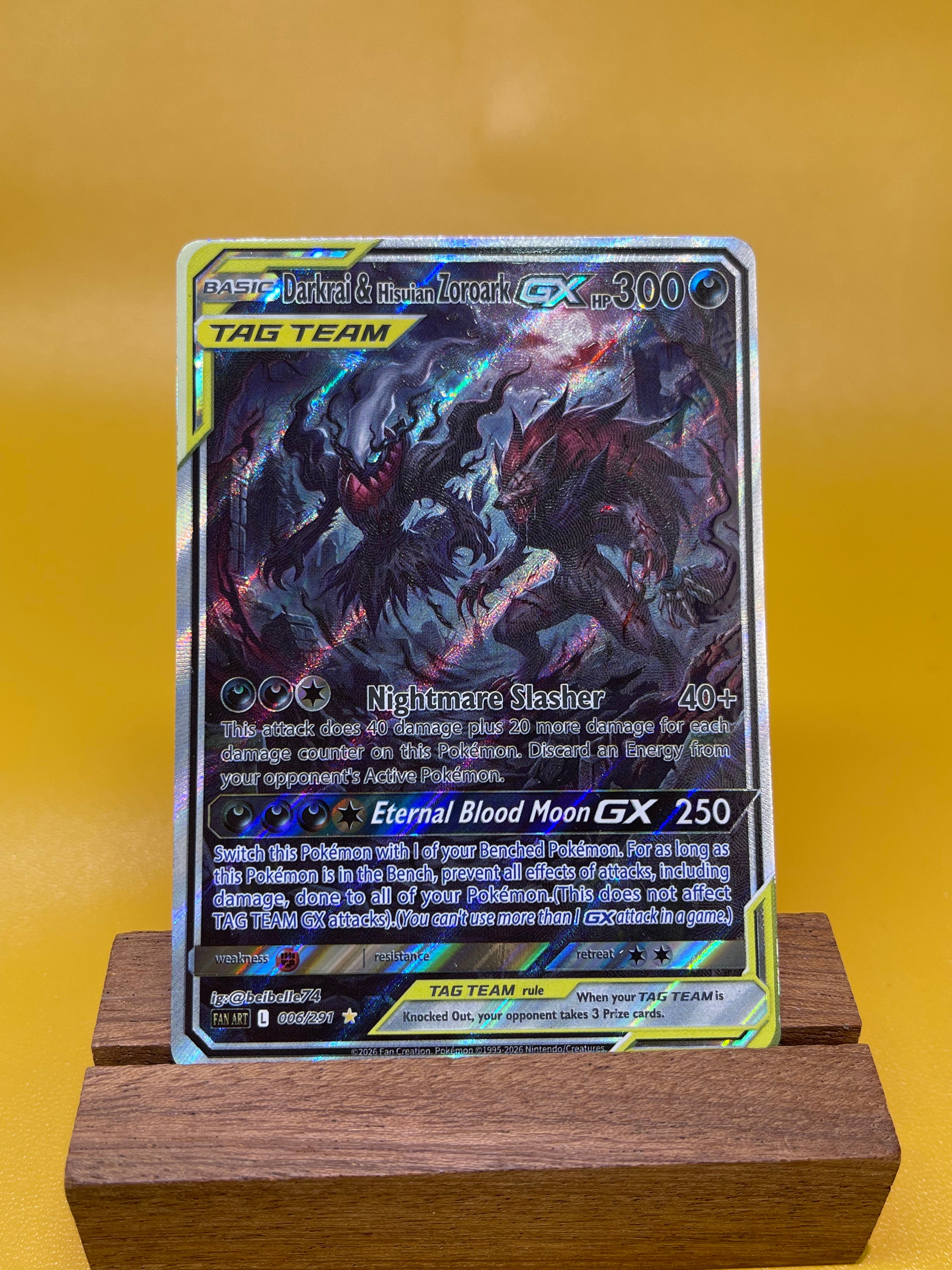 Darkrai & Hisuian Zoroark*-Y443