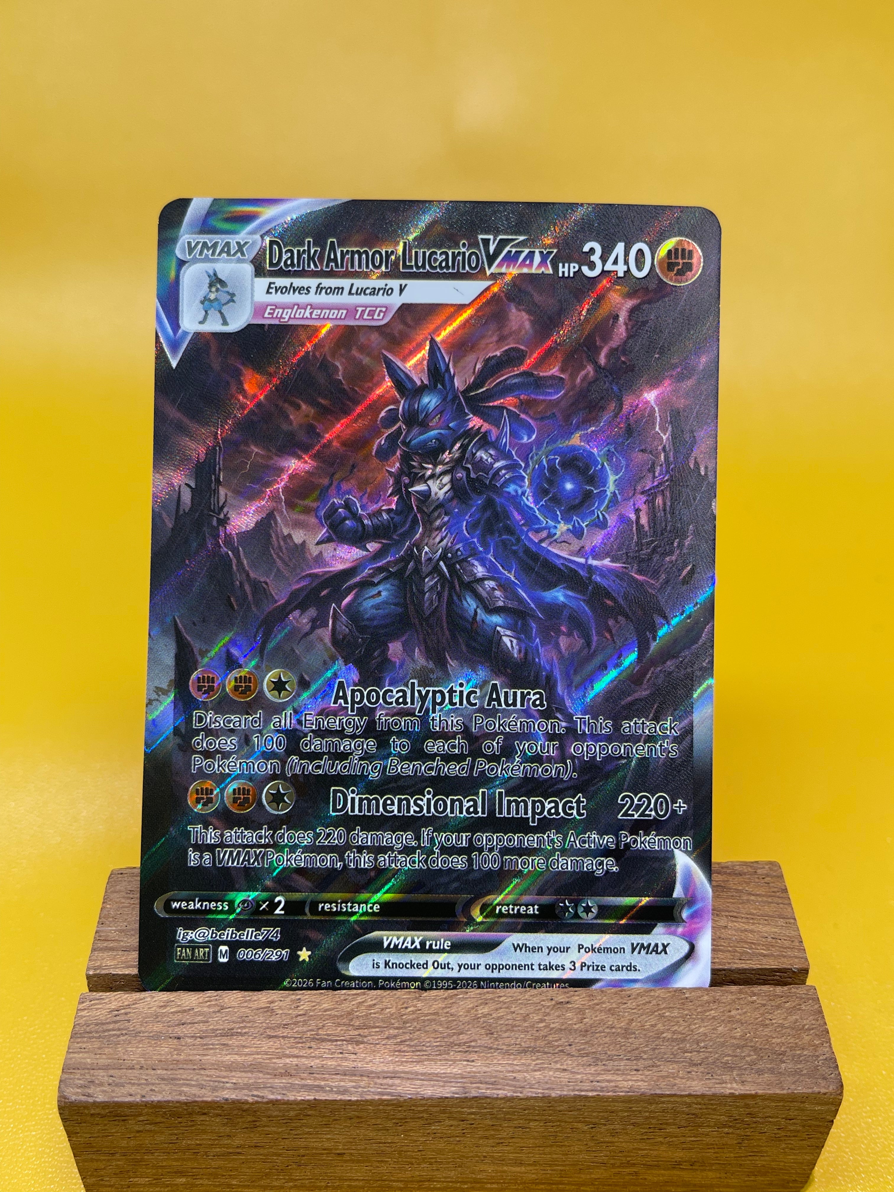 Dark Armor Lucario*-Y453