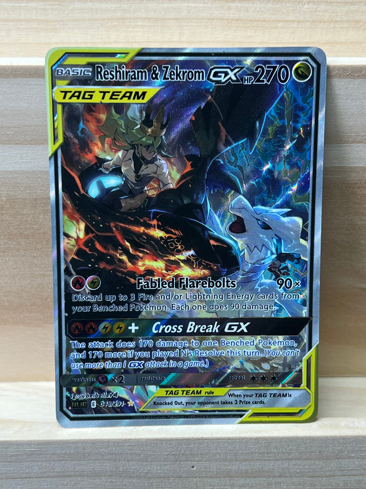 Reshiram & Zekrom GX*-Y508