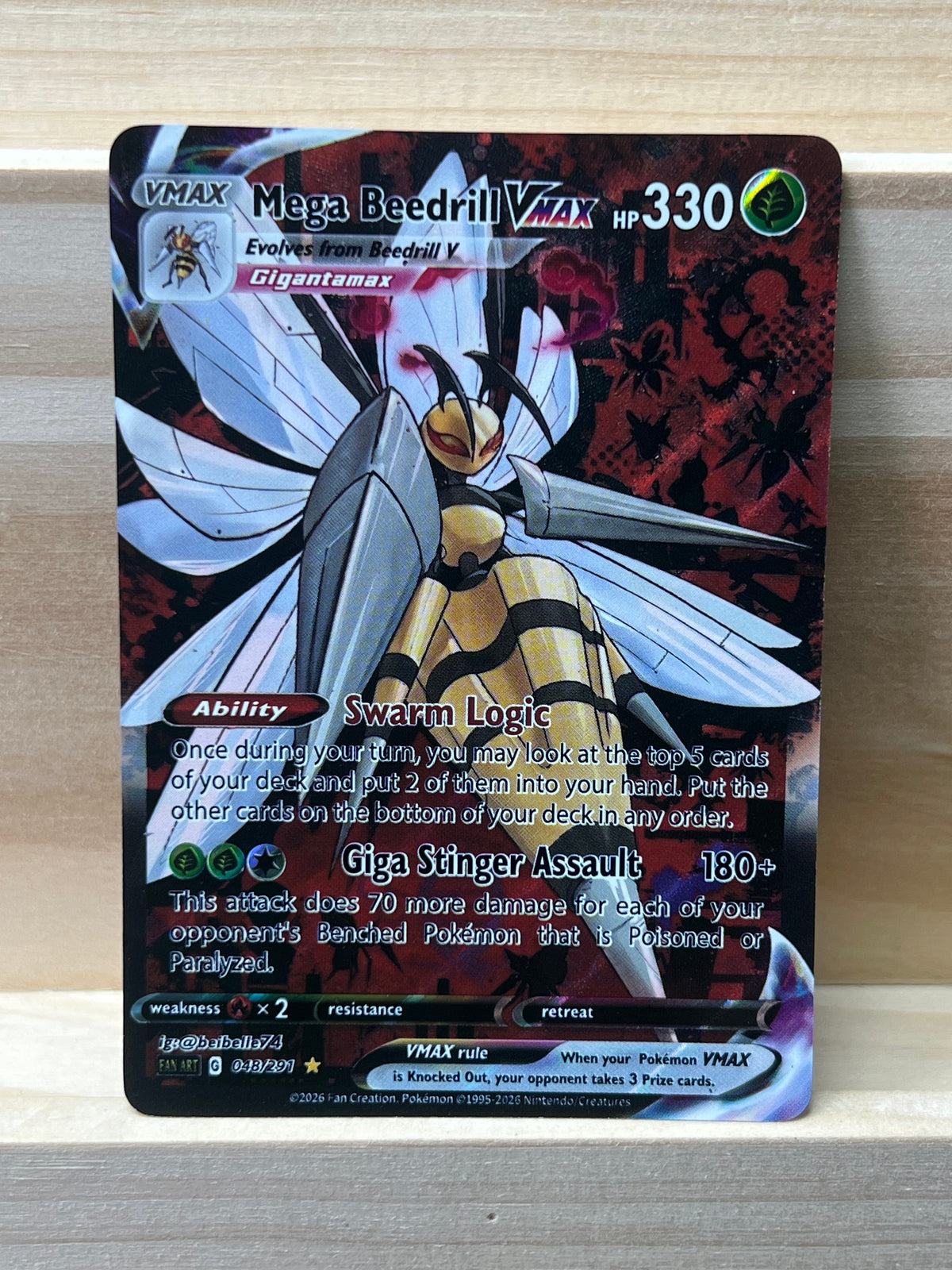 Mega Beedrill VMAX*-Y520