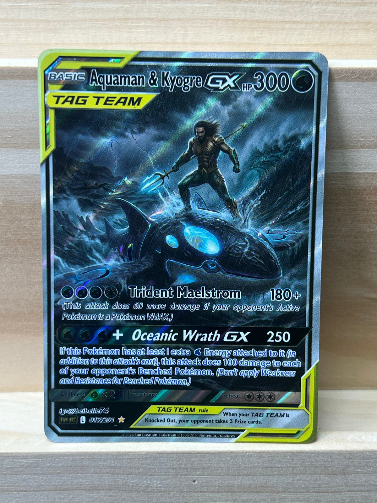 Aquaman & Kyogre GX*-Y539
