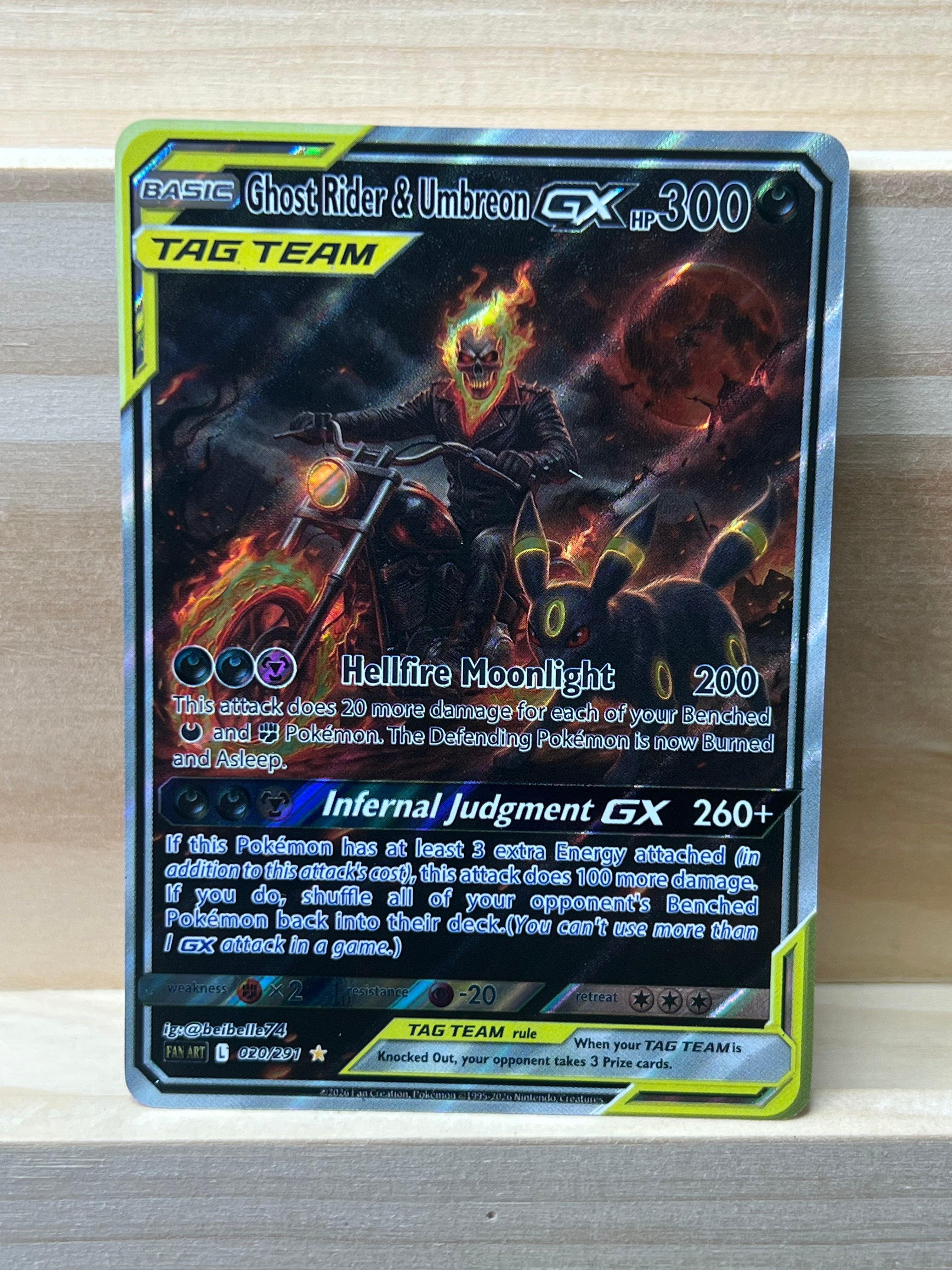 Ghost Rider & Umbreon GX*-Y542