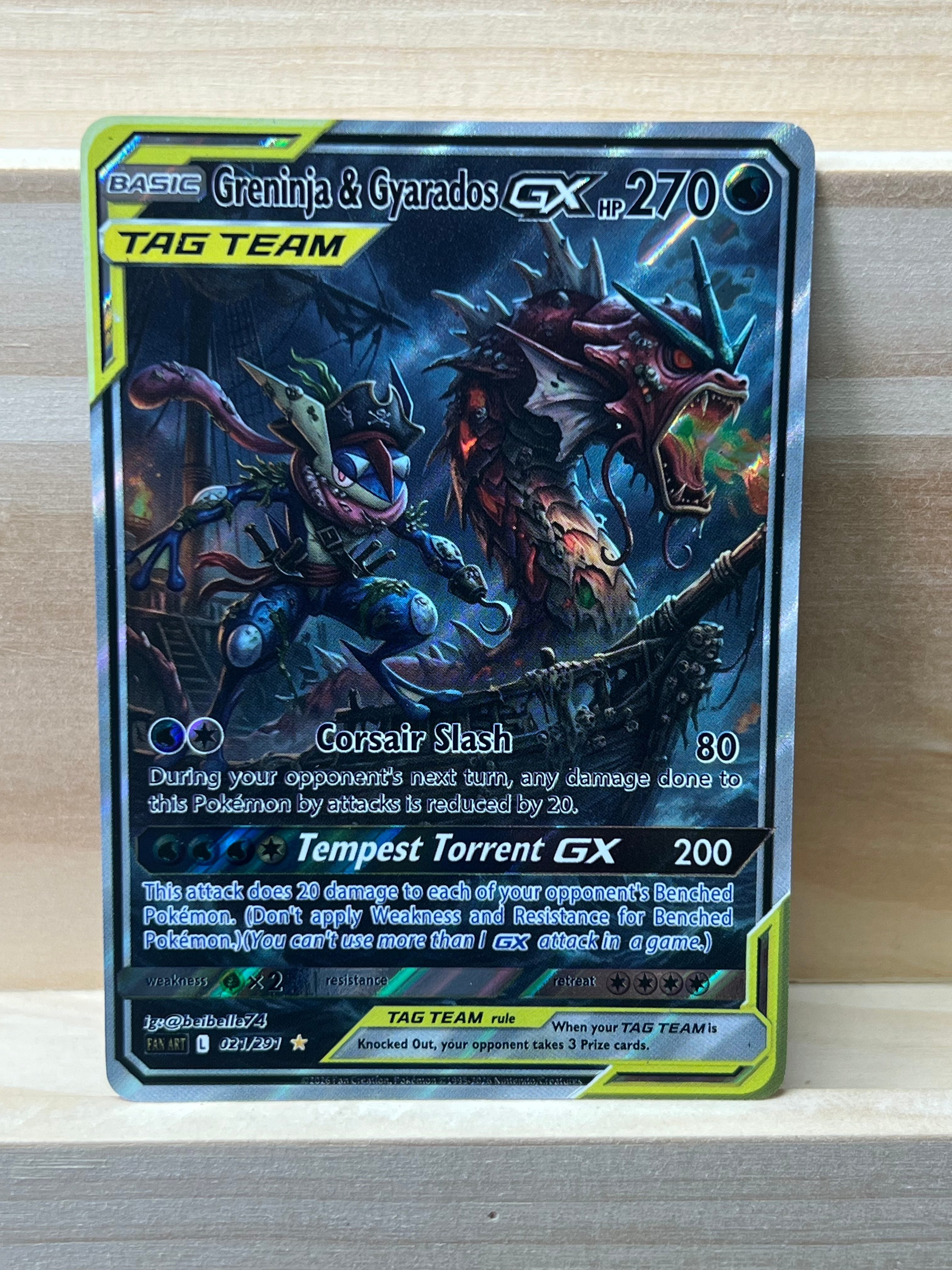 Greninja & Gyarados GX*-Y543