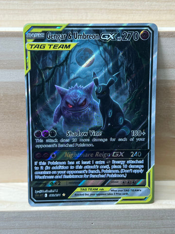 Gengar & Umbreon GX*-Y544