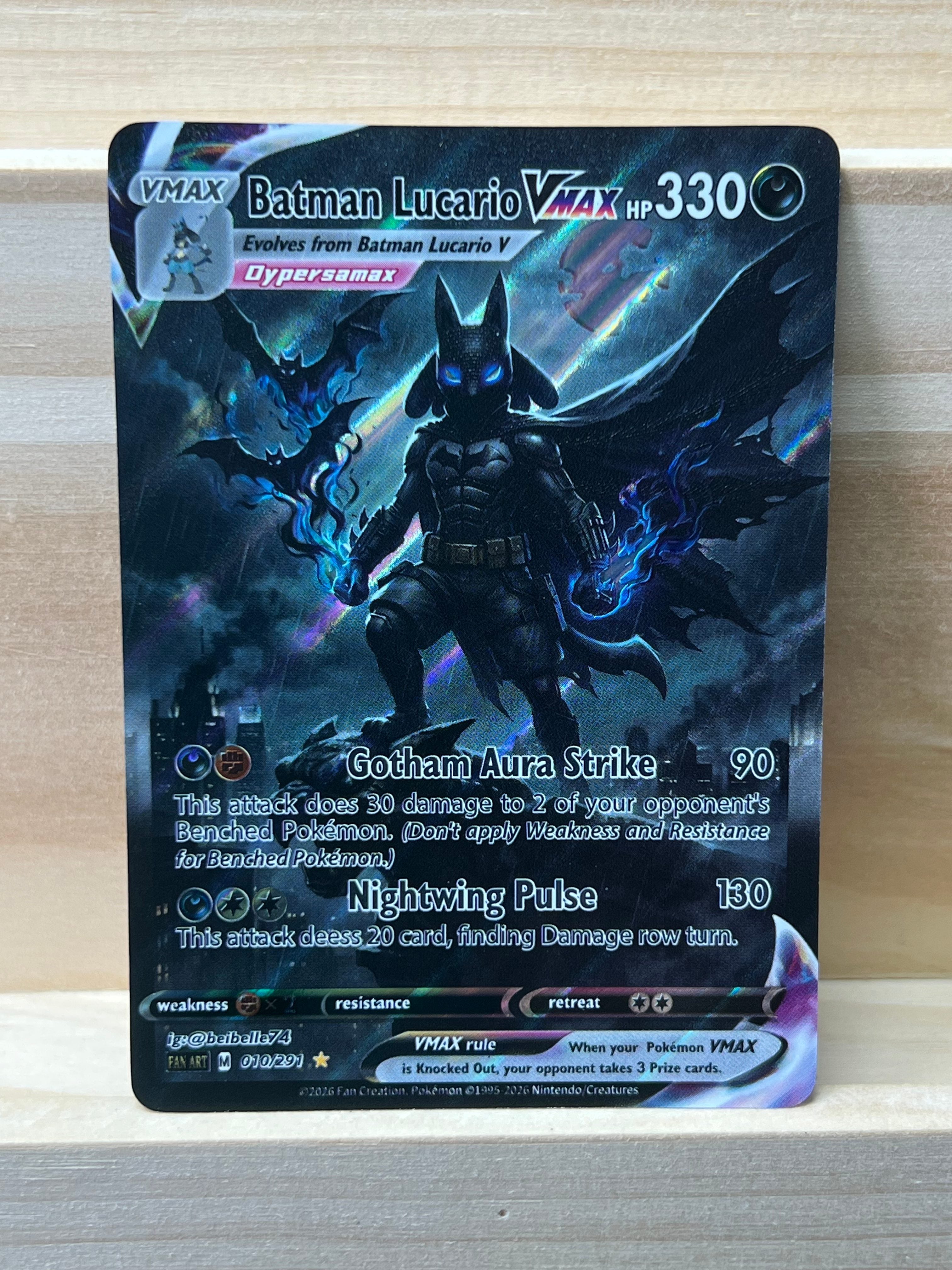Batman Lucario VMAX*-Y547
