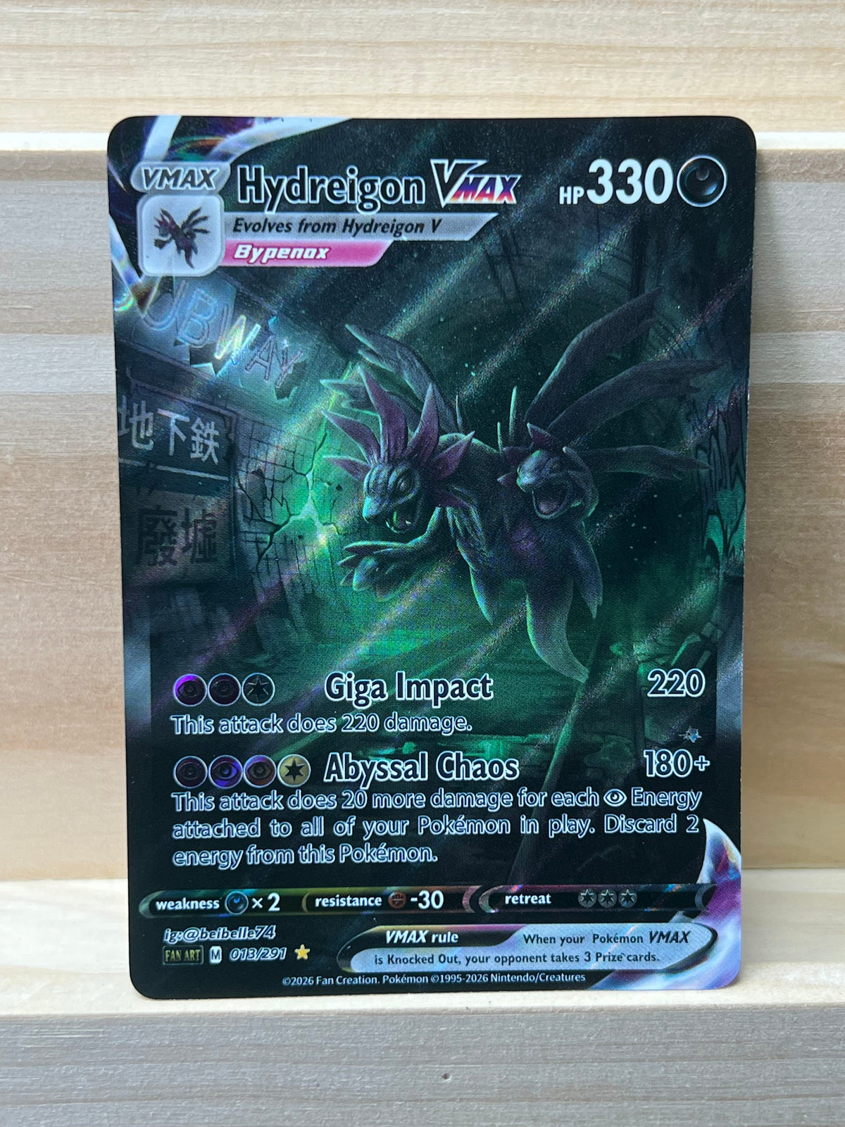 Hydreigon VMAX*-Y550