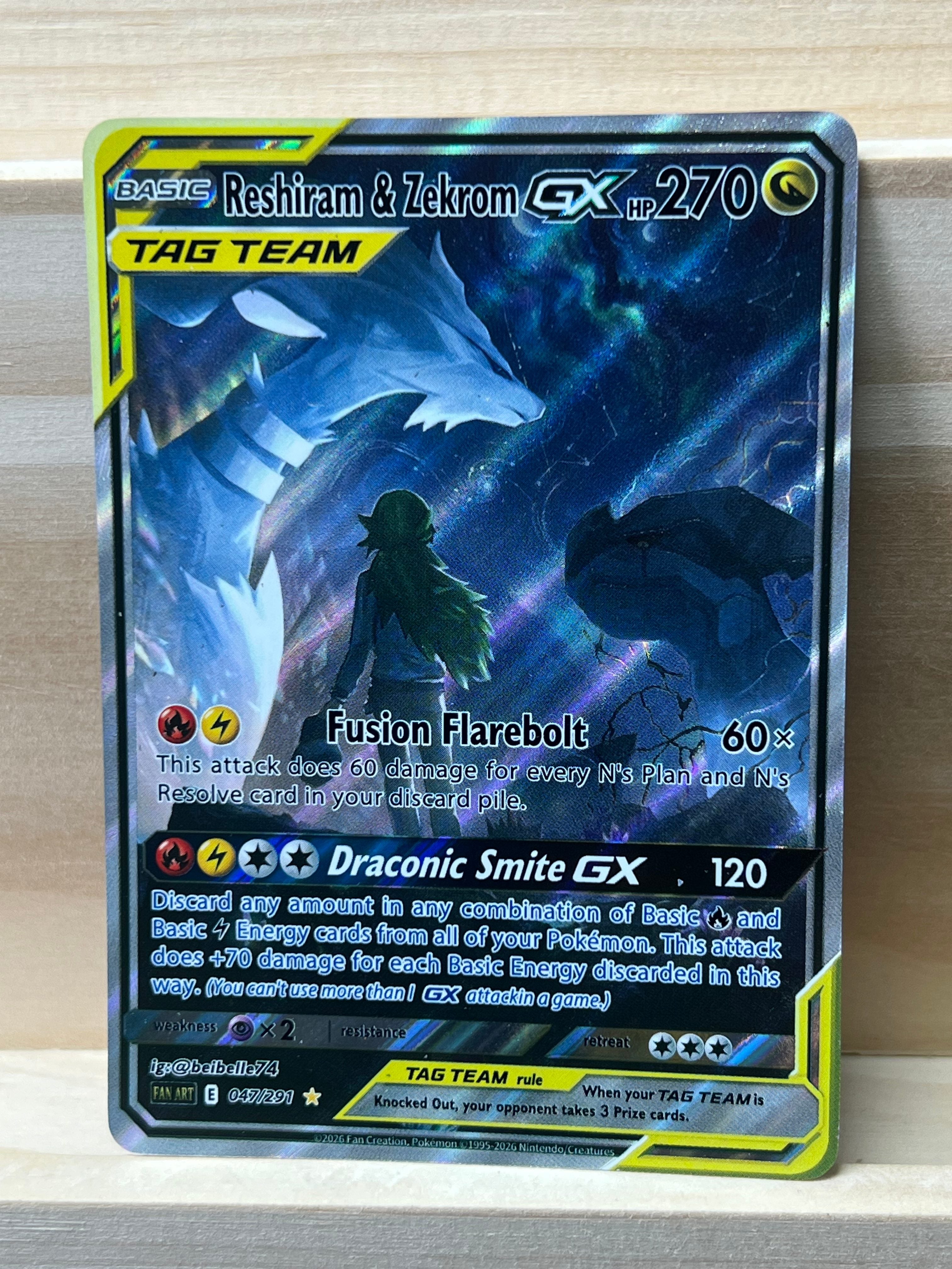 Reshiram & Zekrom GX*-Y605