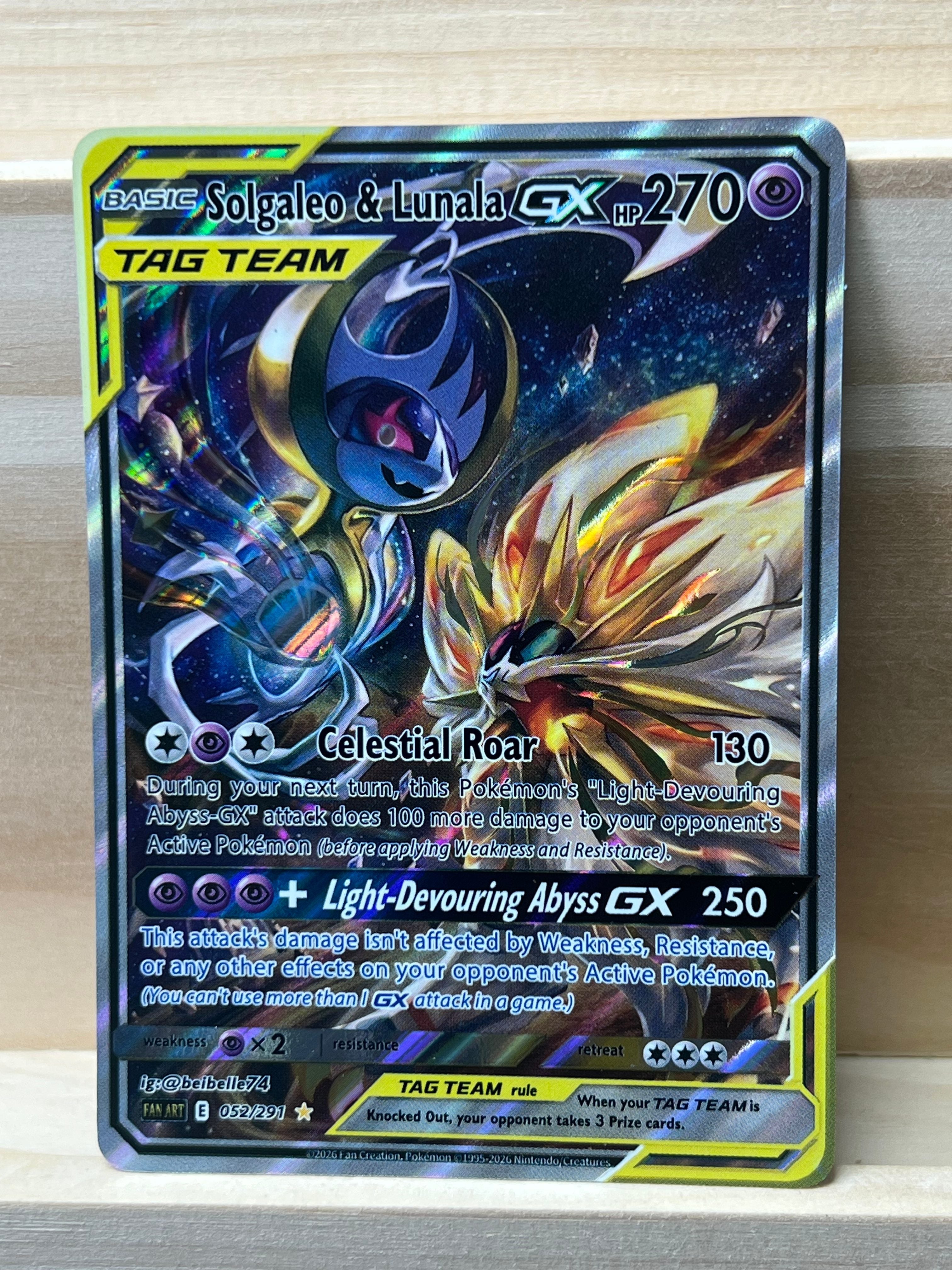 Solgaleo & Lunala GX*-Y607