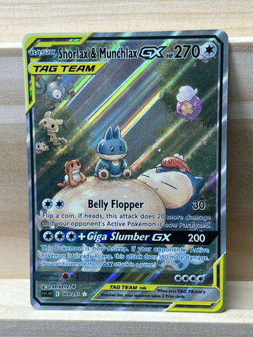 Snorlax & Munchlax GX*-Y614