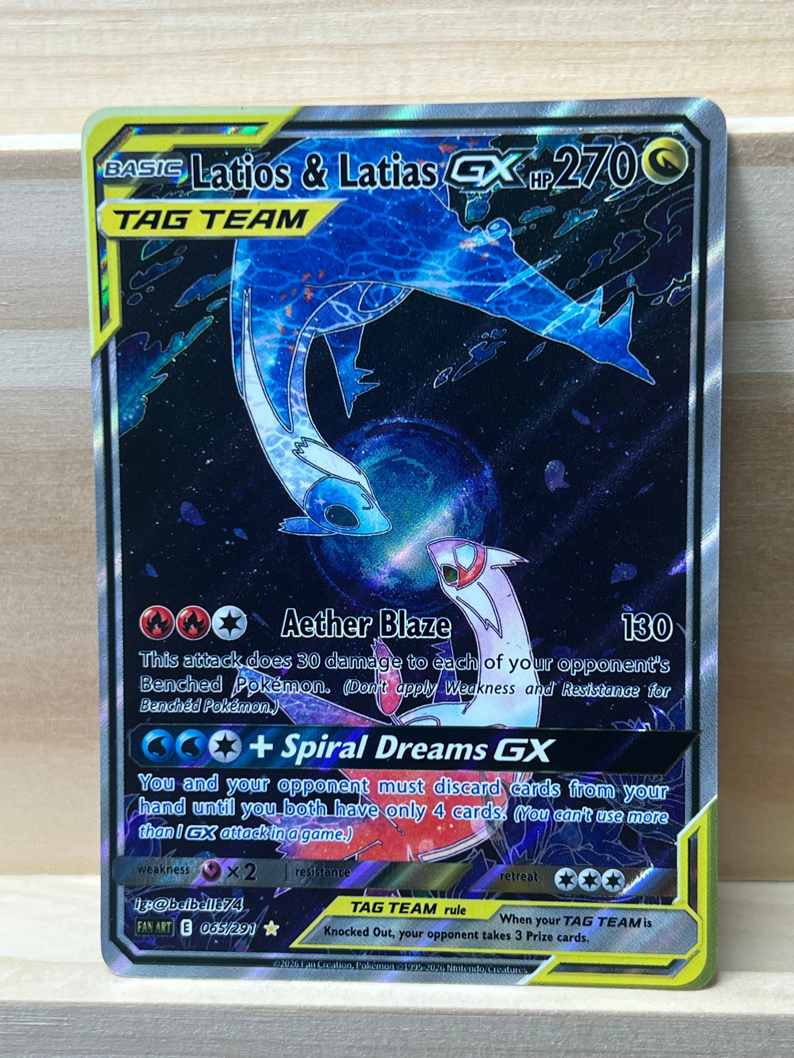 Latios & Latias GX*-Y615