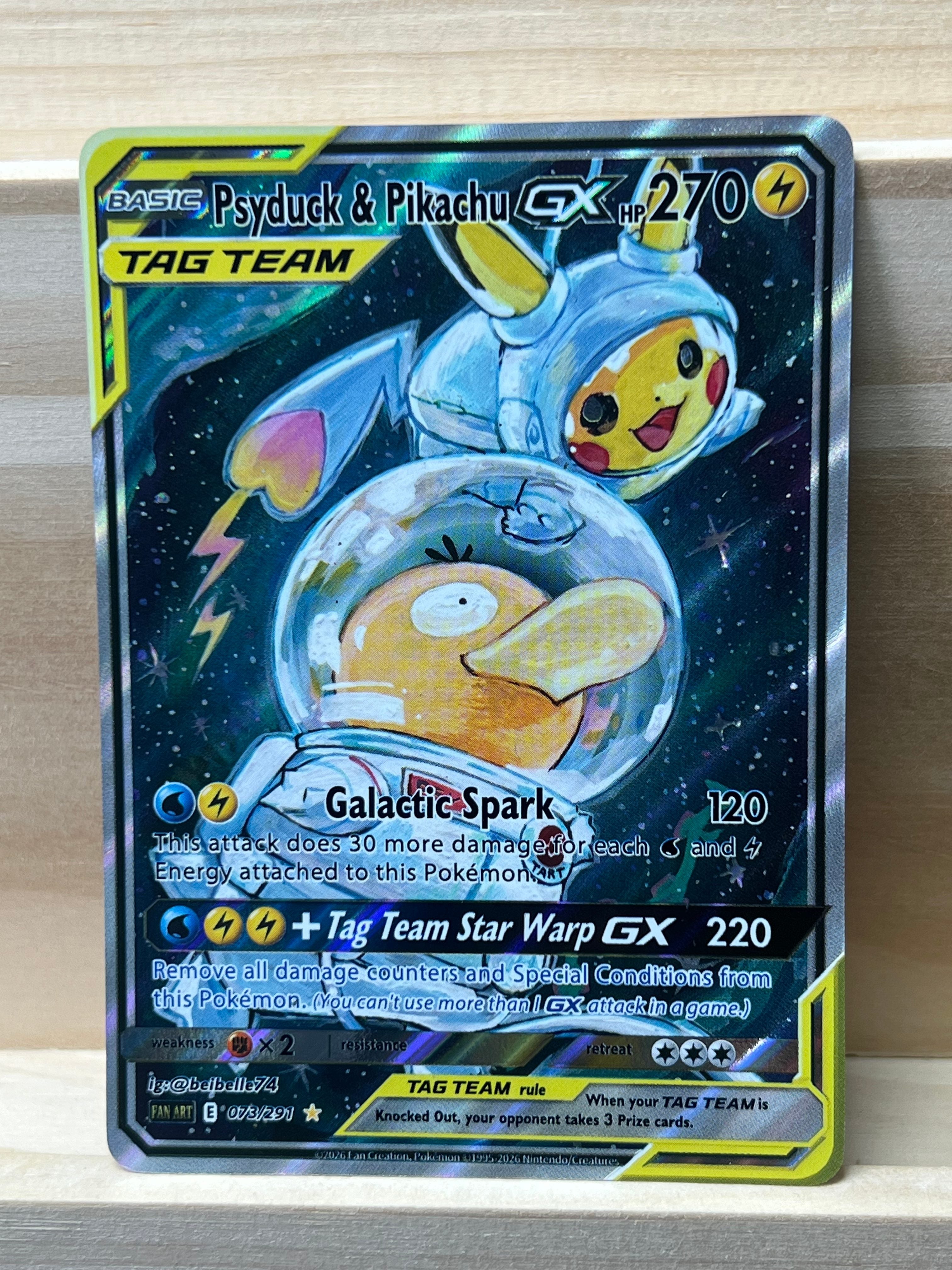 Psyduck & Pikachu GX*-Y618