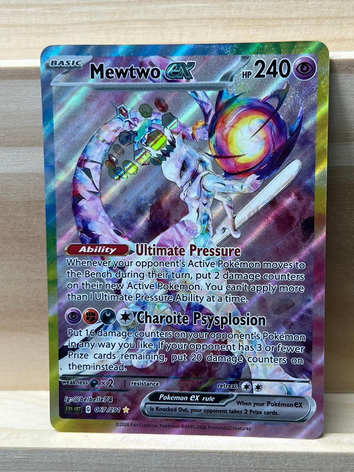 Terastal Mewtwo ex*-Y626