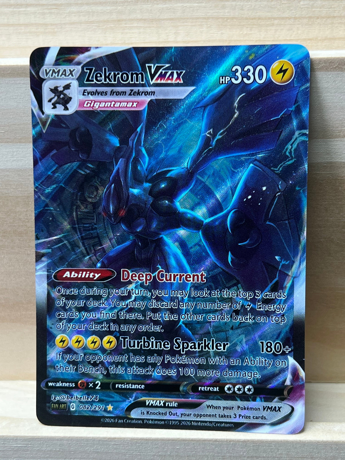 Zekrom VMAX*-Y632