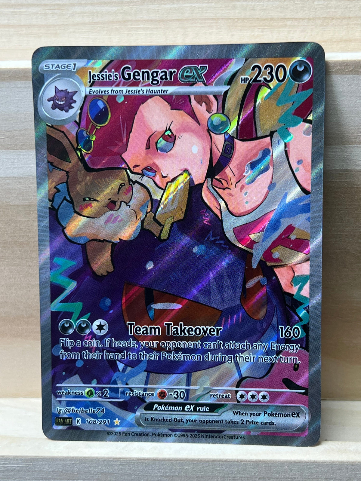 Jessie's Gengar ex*-Y646