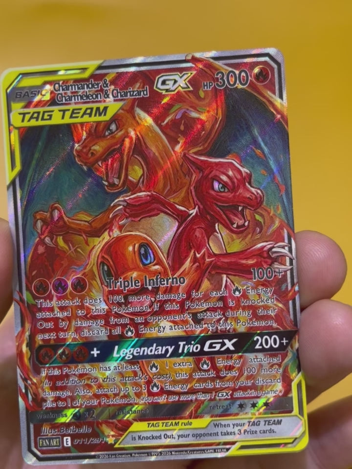 Charmander & Charmeleon & Charizard--Y339